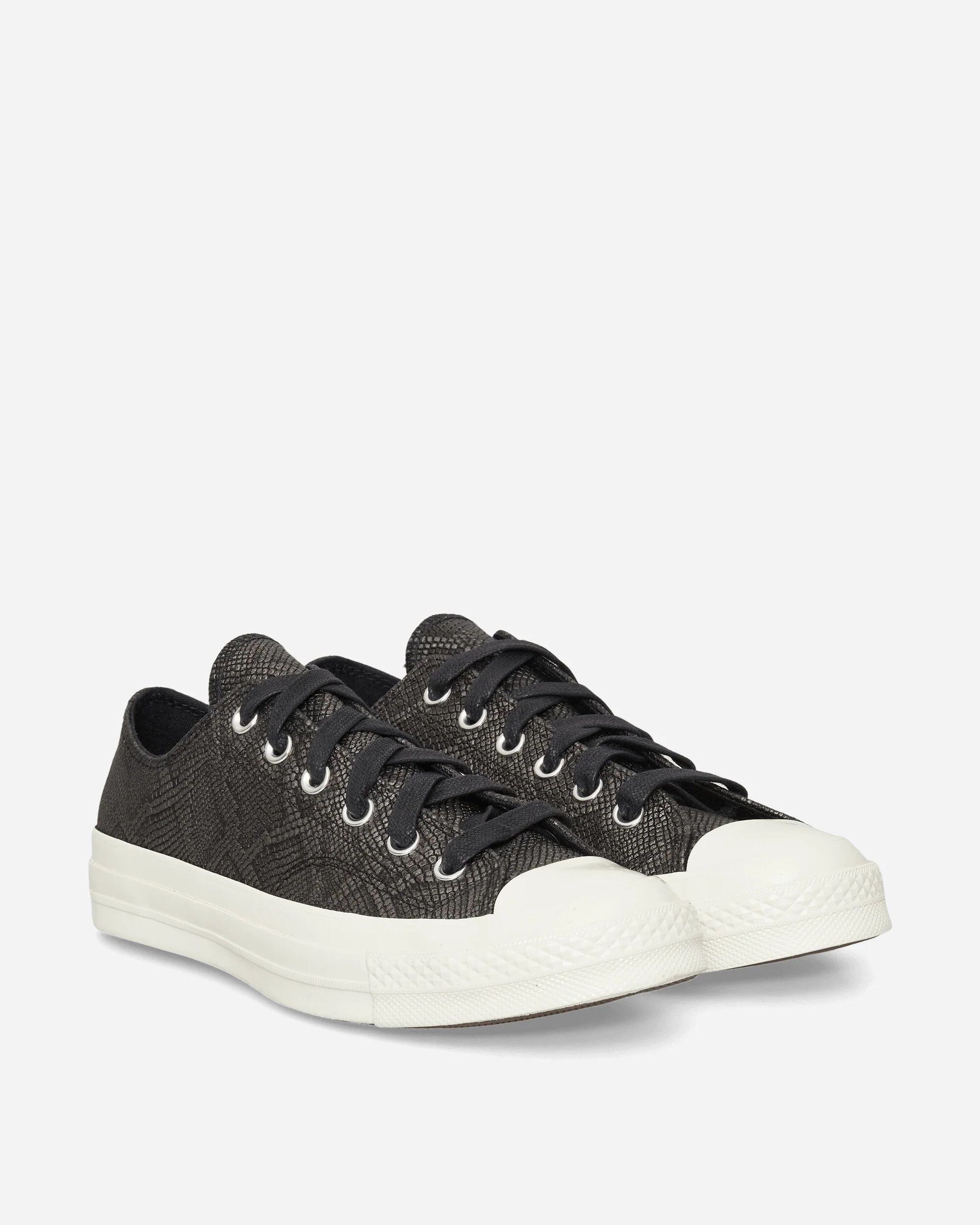 Chuck 70 Snakeskin Print Sneakers Black - Image 2