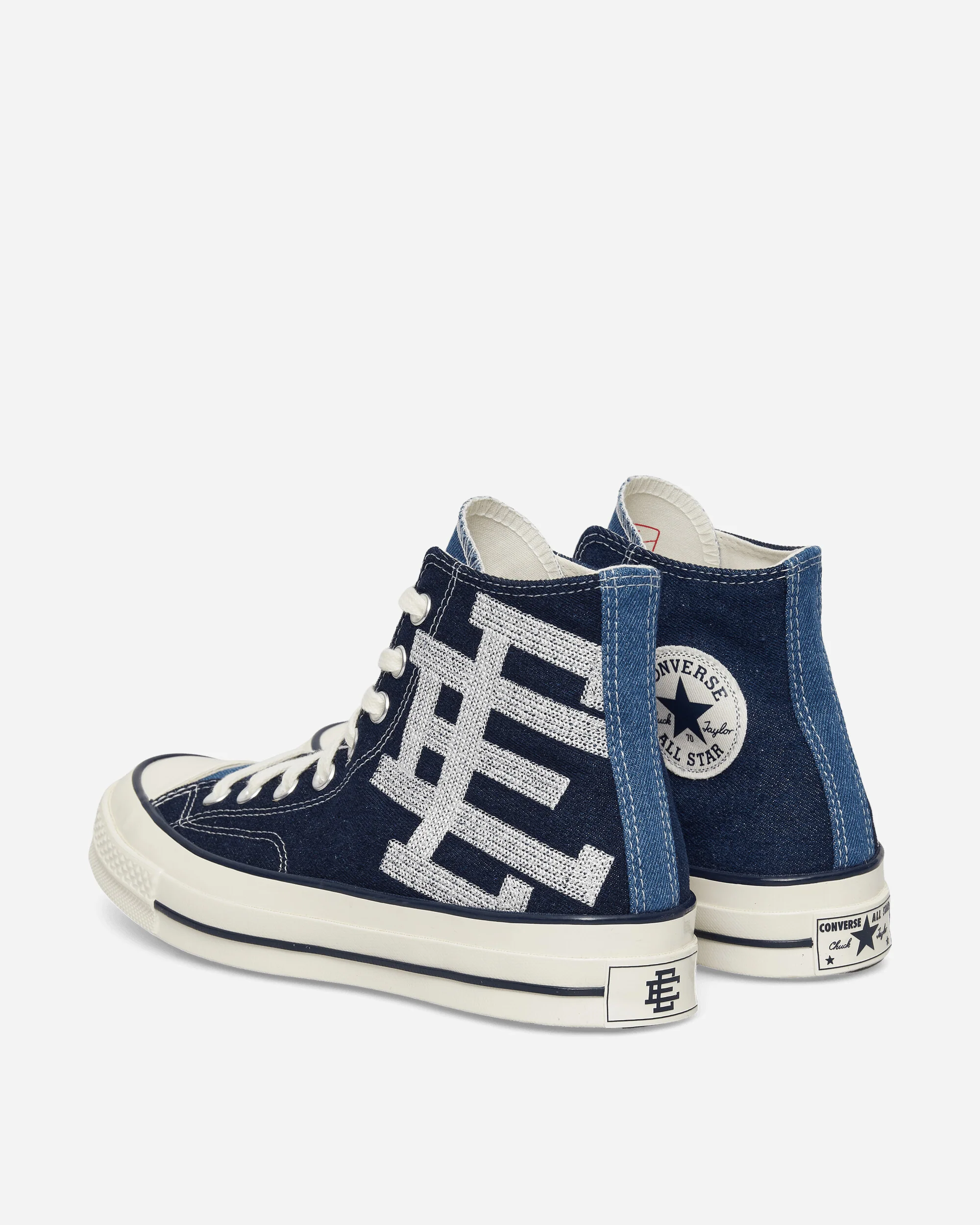 Eric Emanuel Chuck 70 High Sneakers Navy / Blue - Image 4