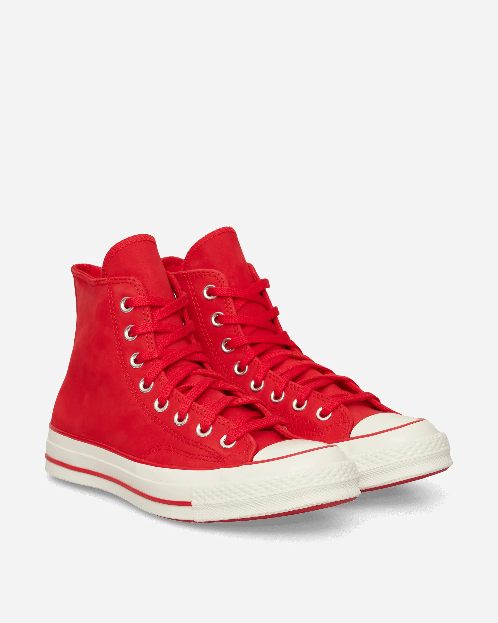 SHAI Chuck 70 Nubuck Leather Sneakers University Red - Image 2