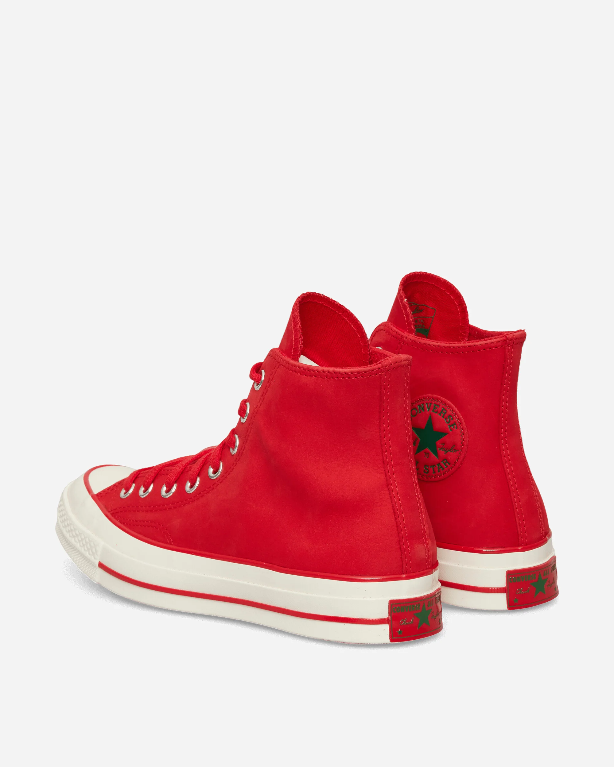 SHAI Chuck 70 Nubuck Leather Sneakers University Red - Image 4