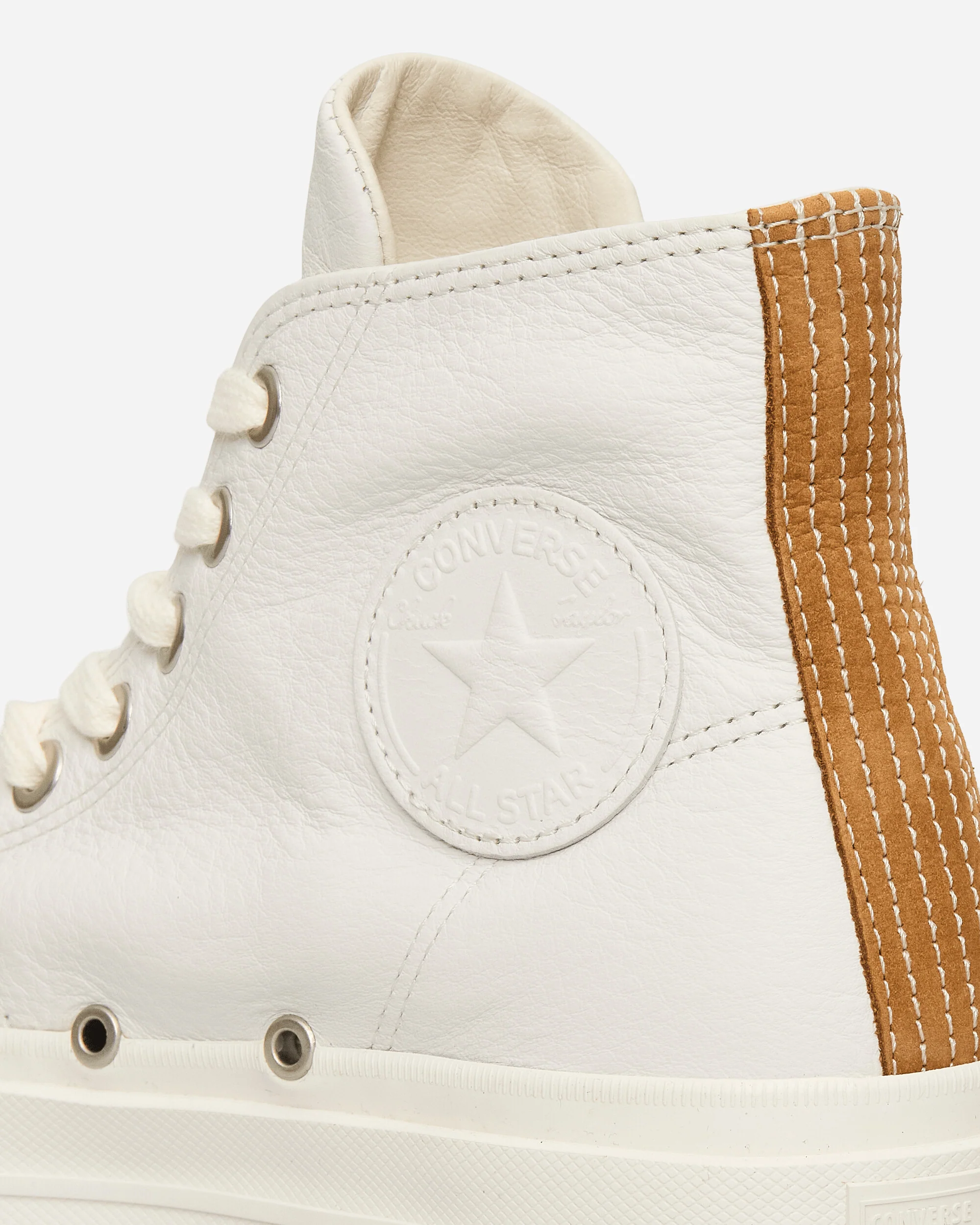 Chuck Taylor All Star First String Sneakers White / Brown Sugar / Marshmallow - Image 6