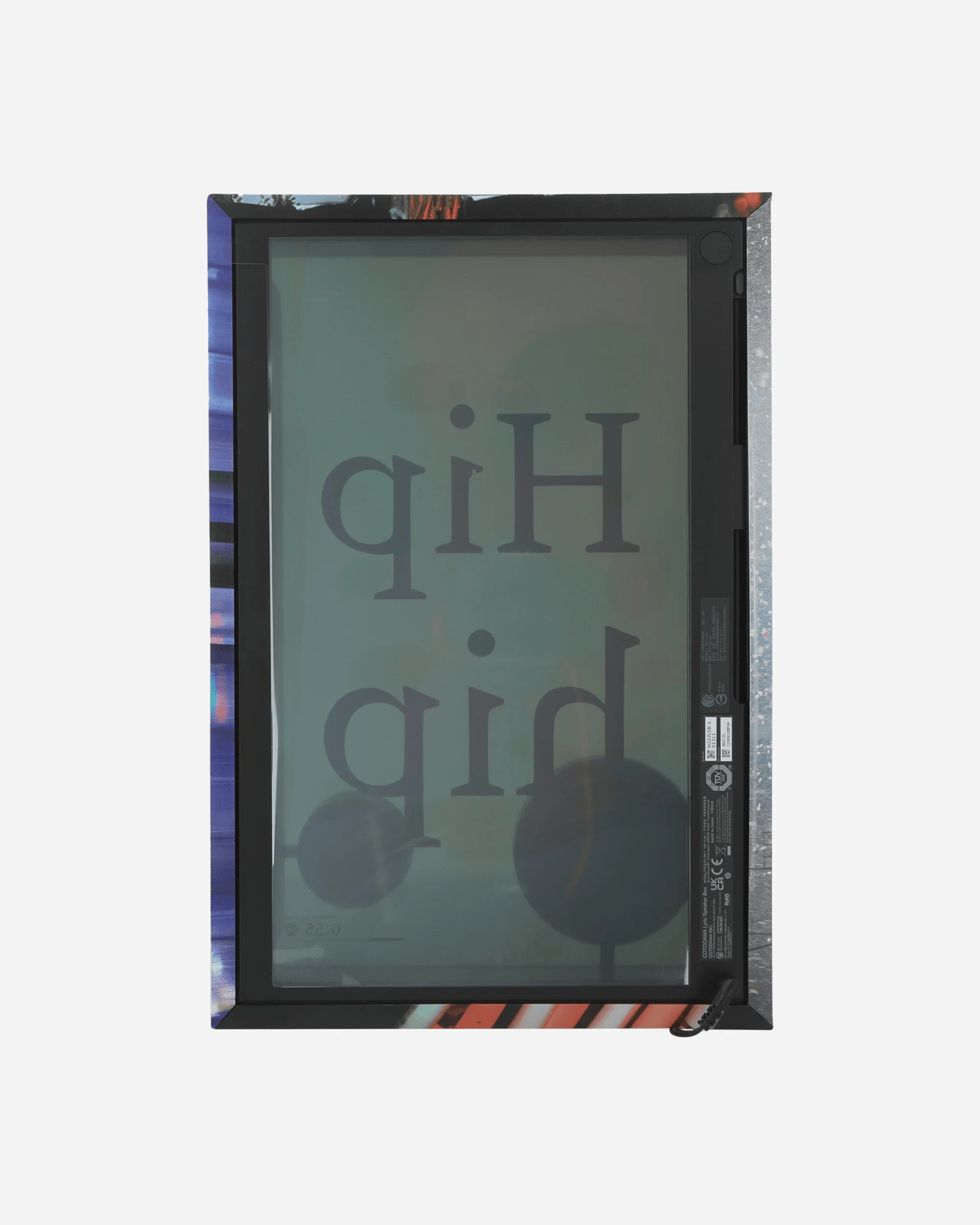 Mika Ninagawa Lyric Speaker Box Multicolor - Image 7