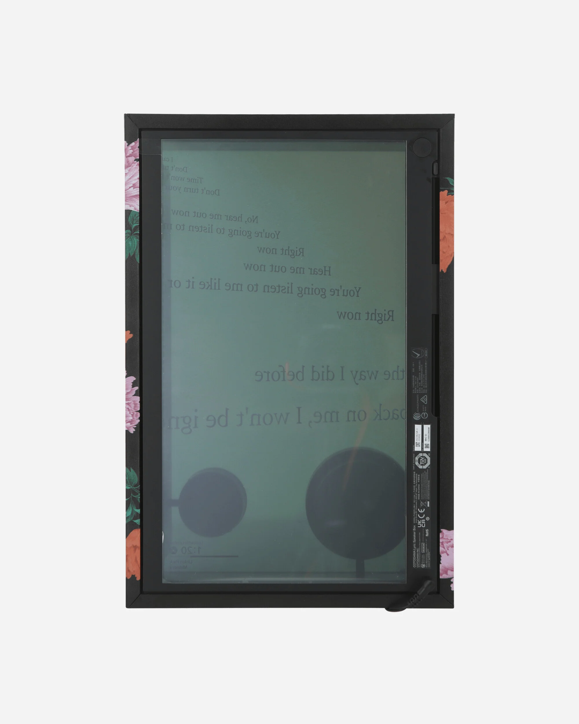 Yohji Yamamoto Lyric Speaker Box Black - Image 7