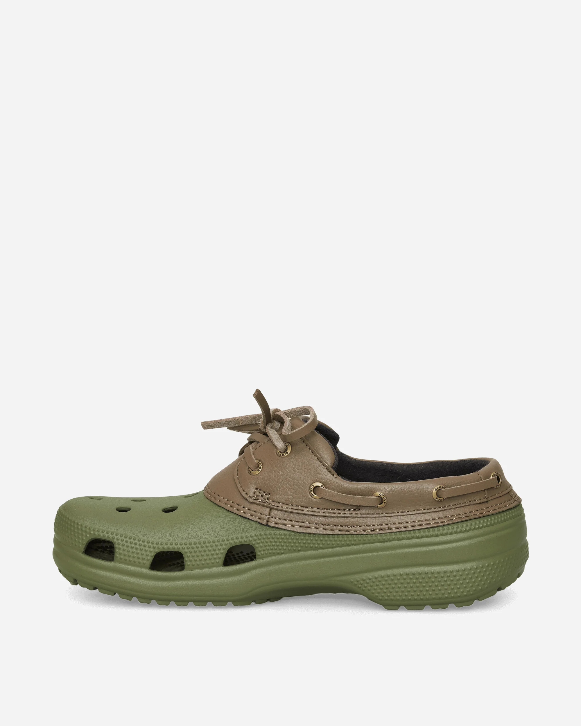 Classic Boat Shoes Army Green / Walnut - Image 3