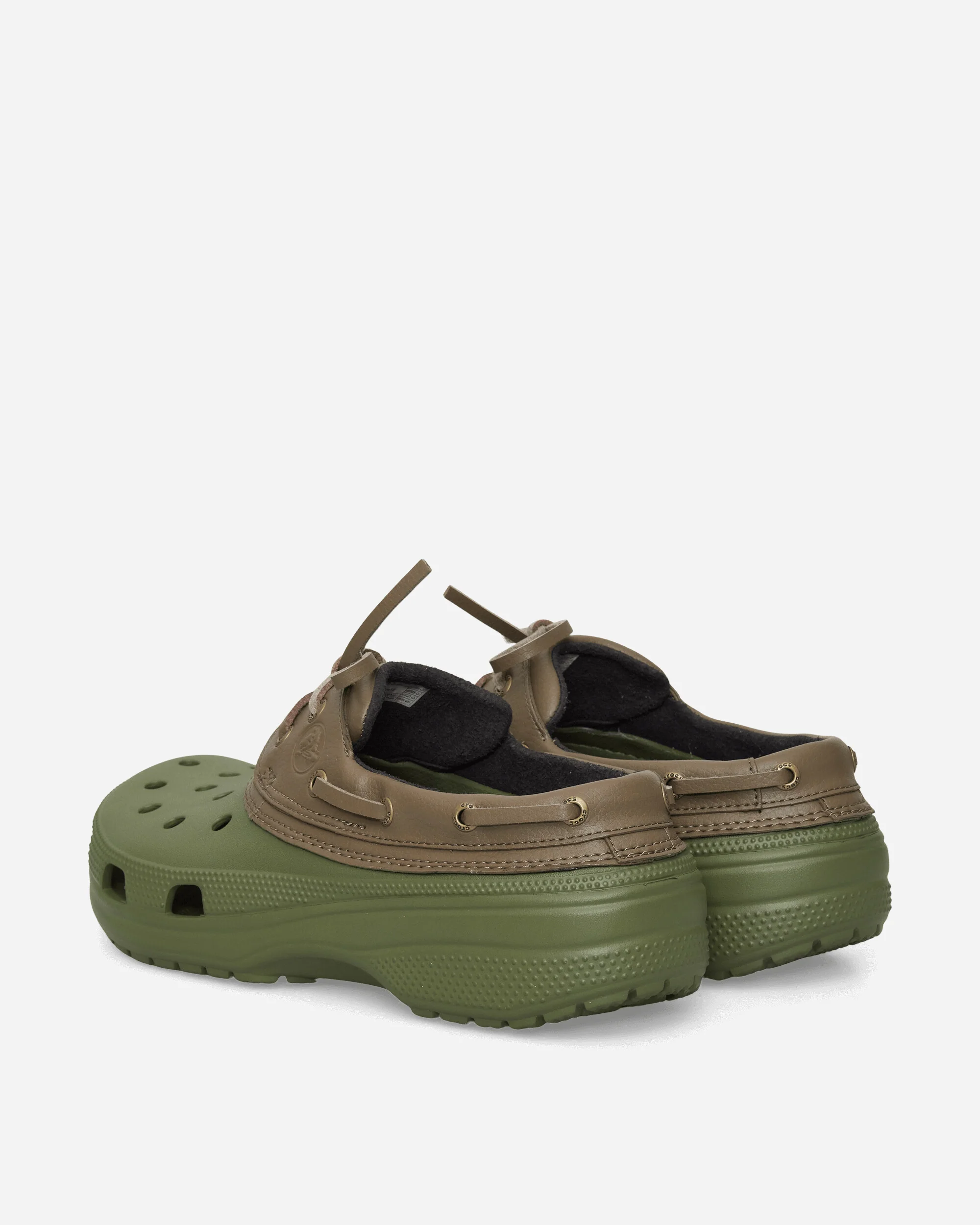 Classic Boat Shoes Army Green / Walnut - Image 4