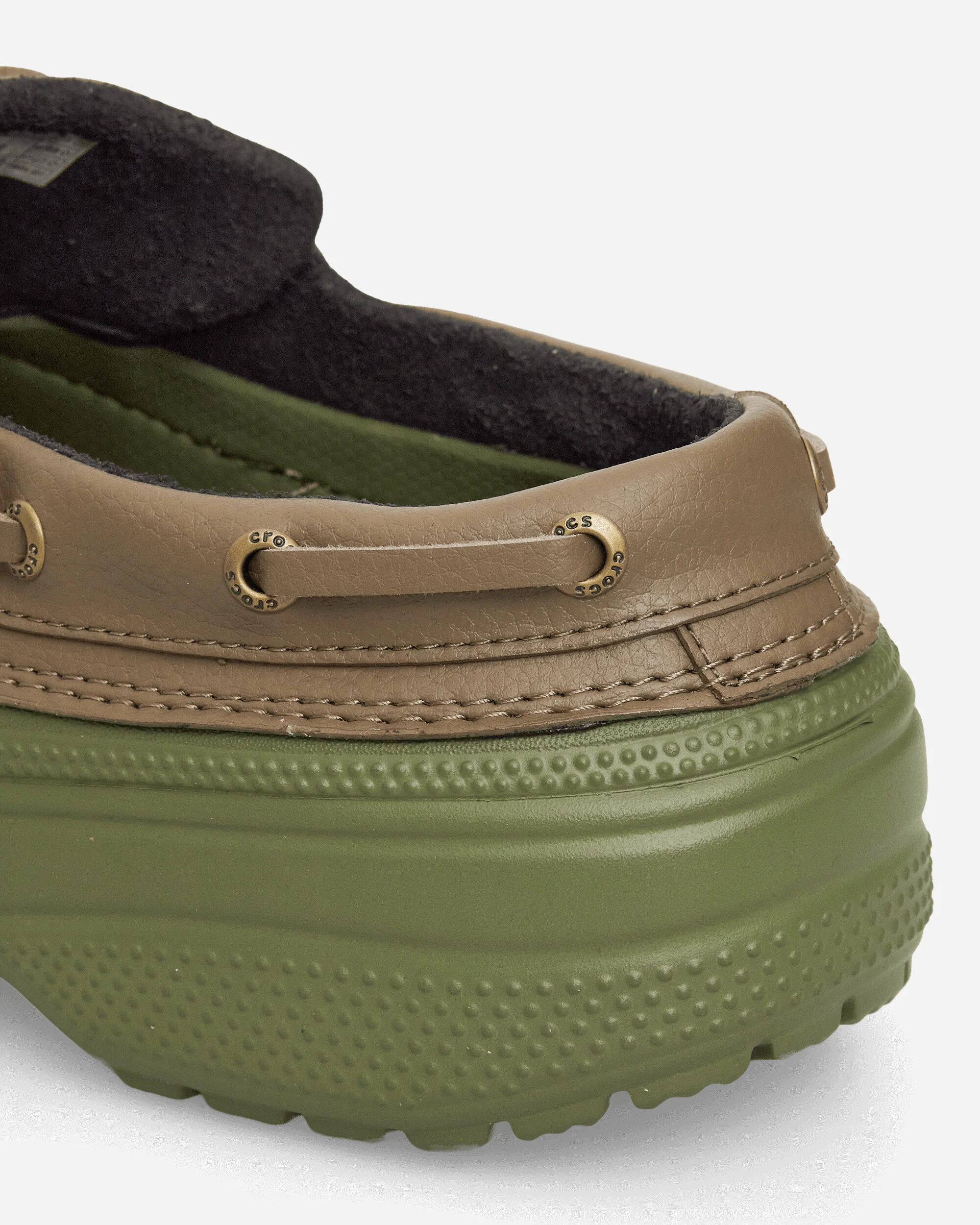 Classic Boat Shoes Army Green / Walnut - Image 6