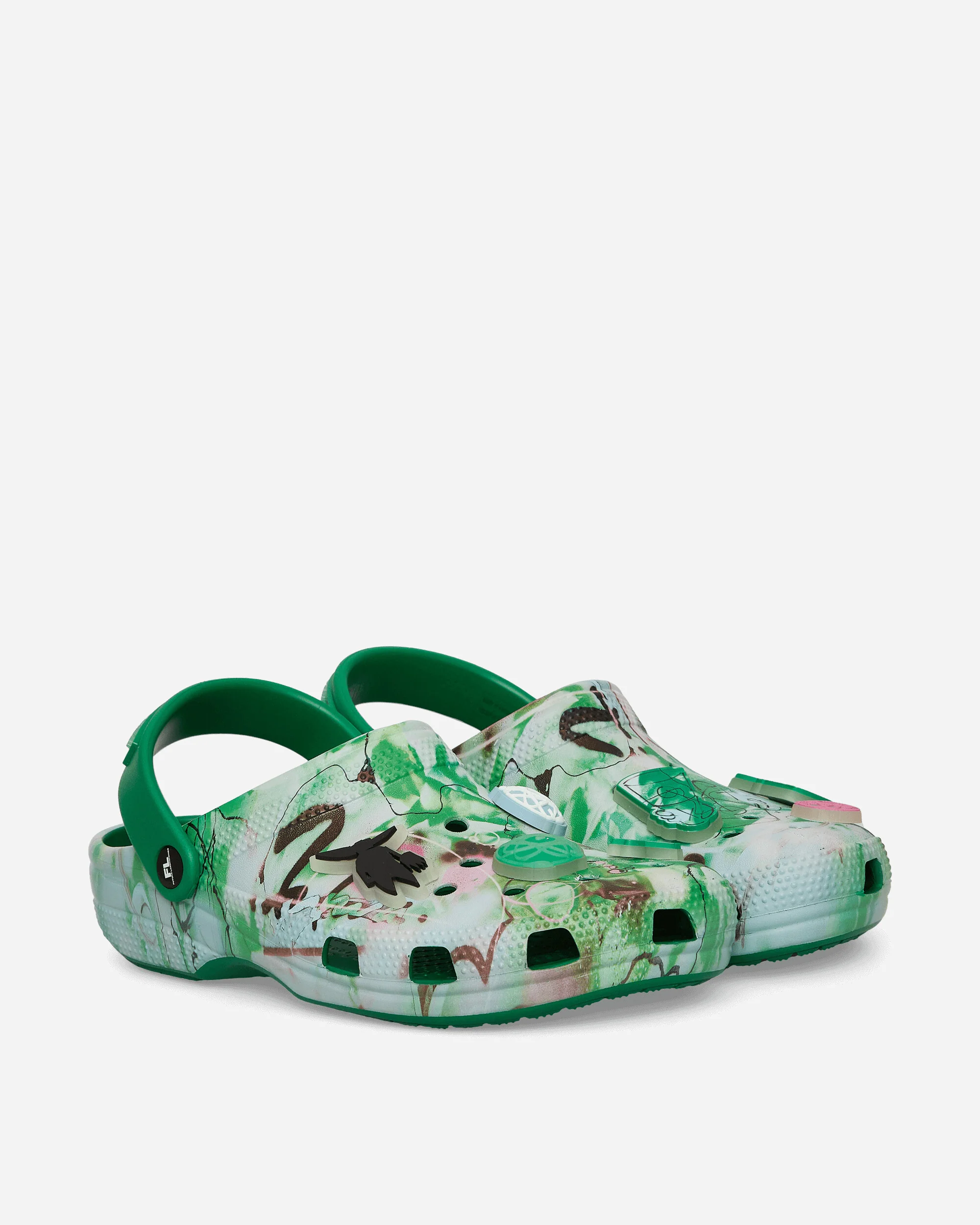 Futura Laboratories Classic Clogs Green Ivy - Image 2
