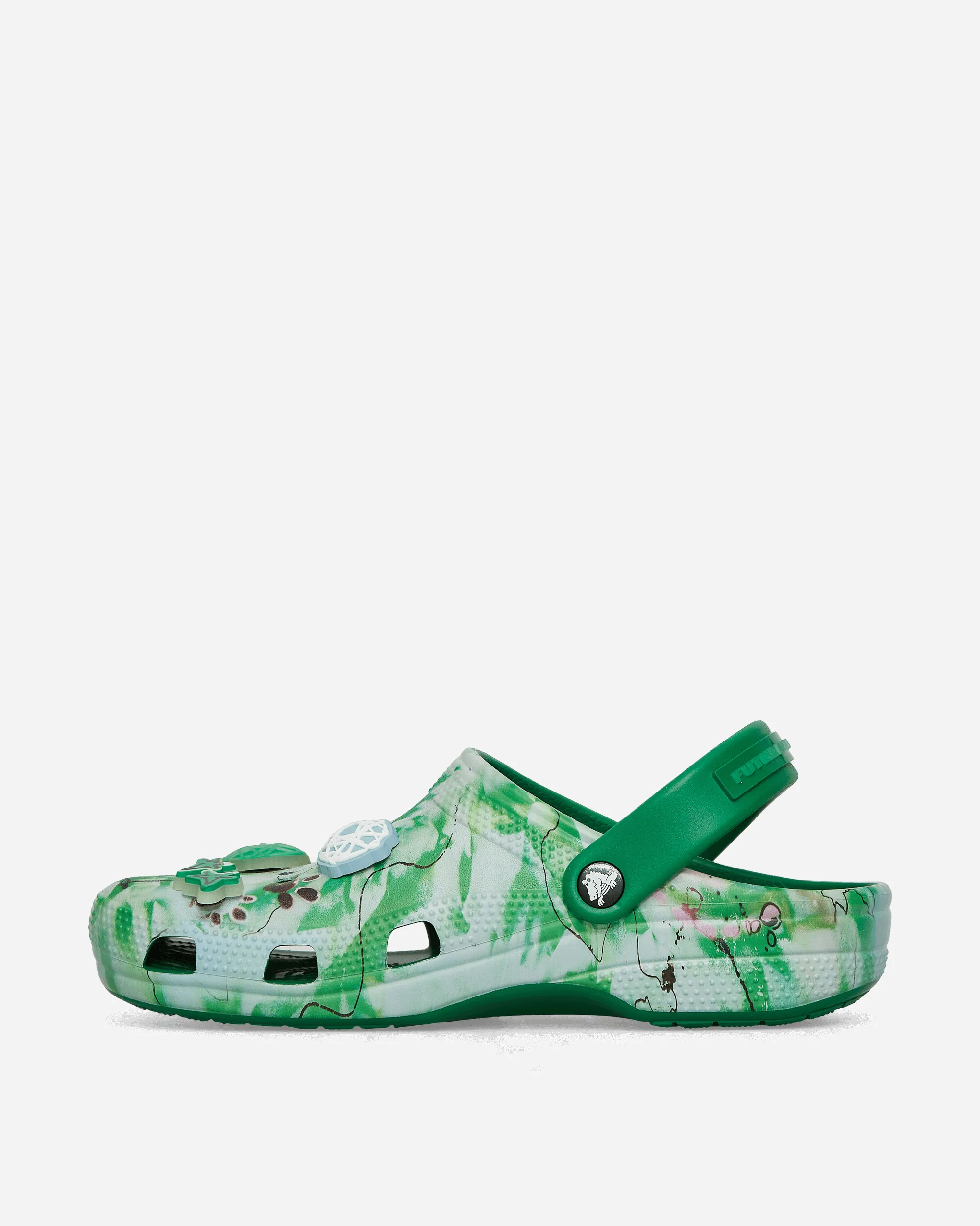 Futura Laboratories Classic Clogs Green Ivy - Image 3