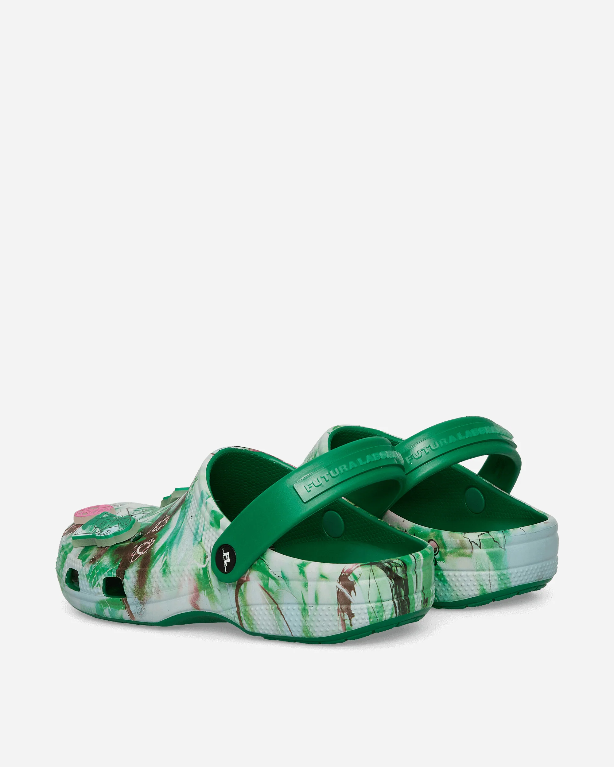Futura Laboratories Classic Clogs Green Ivy - Image 4