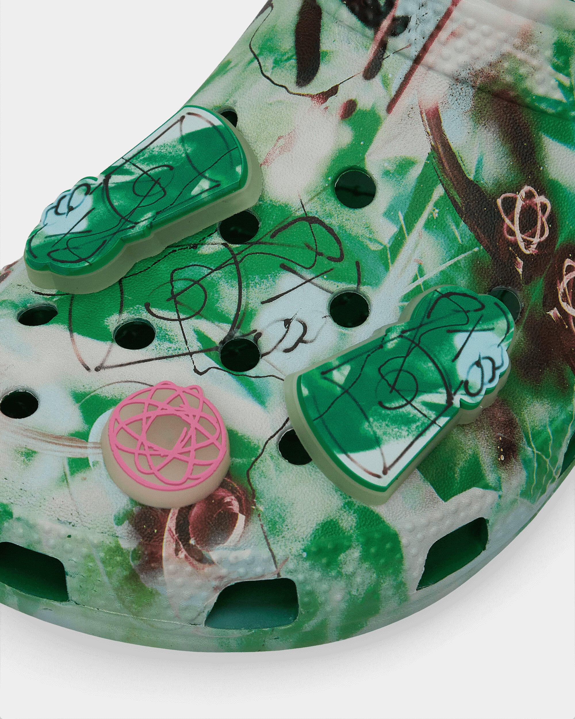 Futura Laboratories Classic Clogs Green Ivy - Image 6