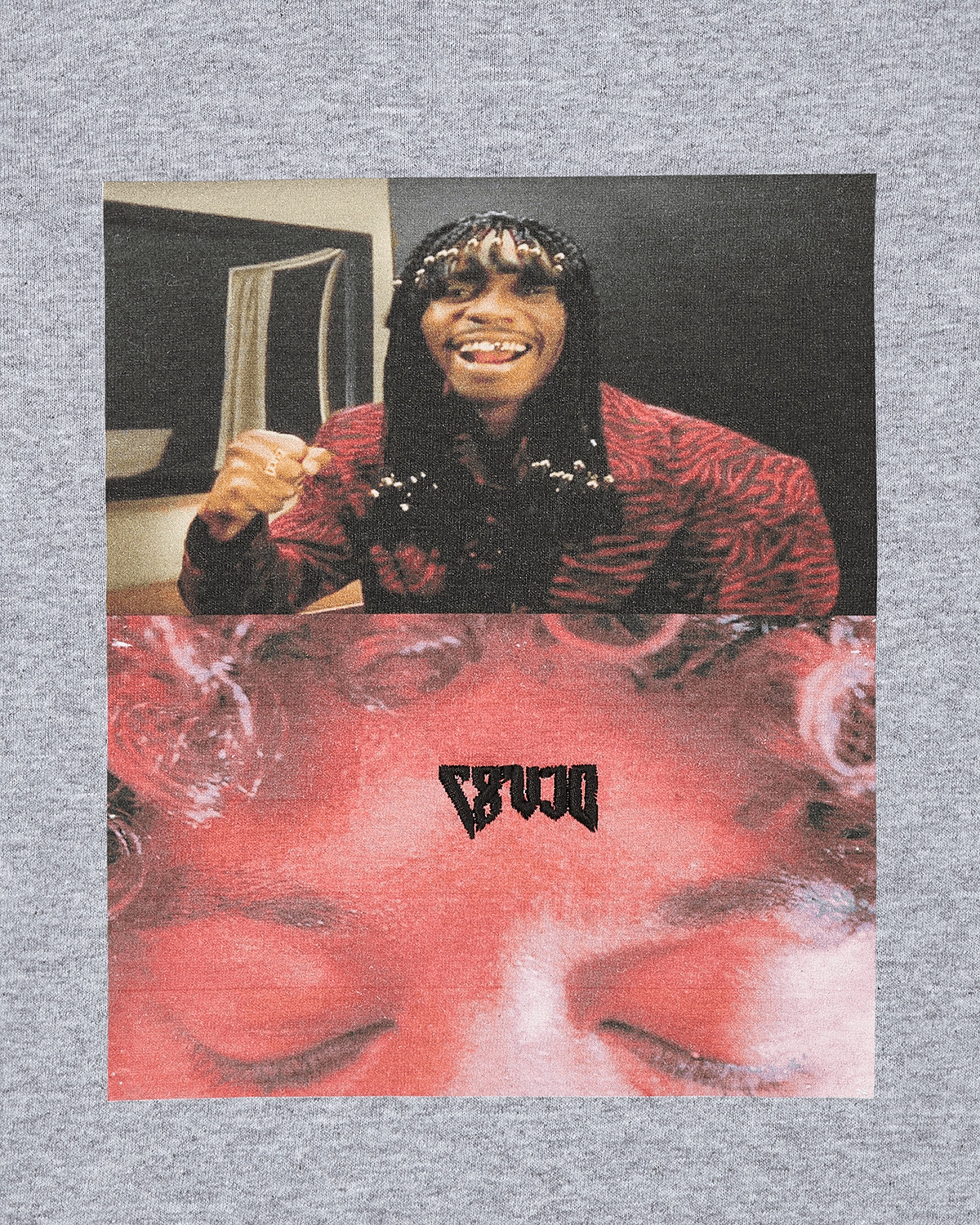Rick James Bitch T-Shirt Grey - Image 5