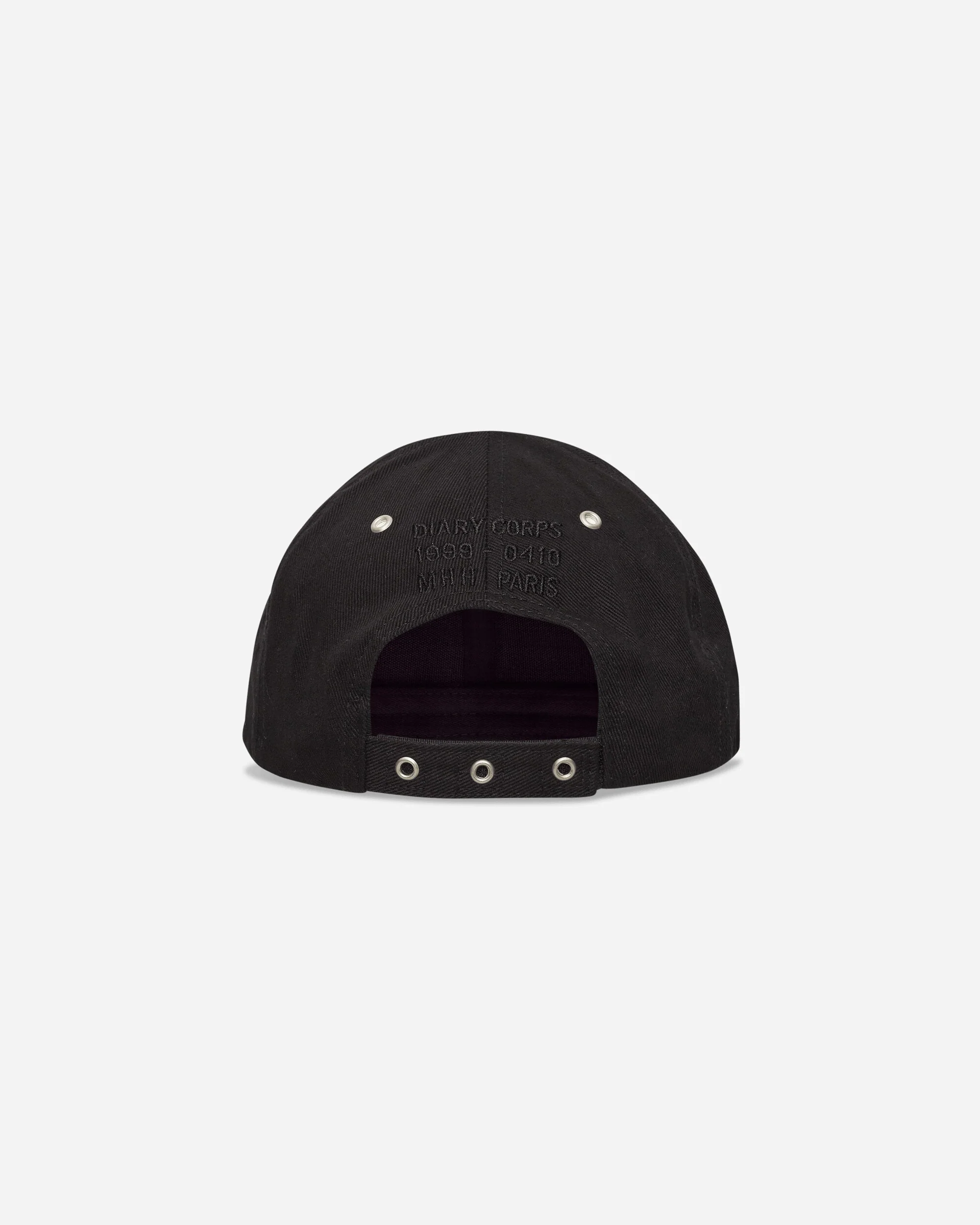Eyelet Cap Black - Image 4