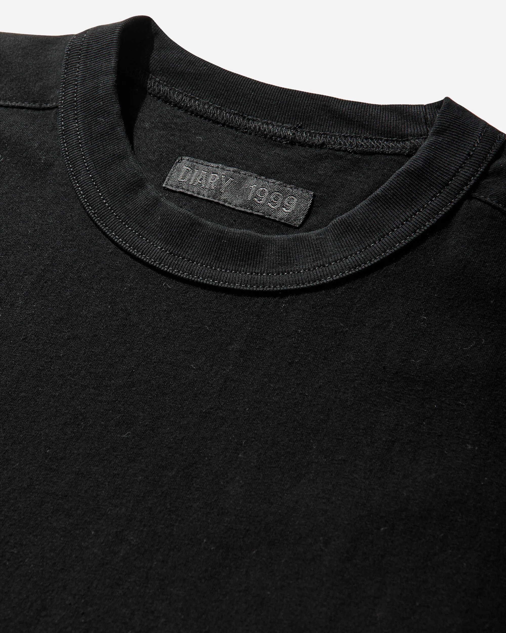 Men's Diary T-Shirt Black - Image 4