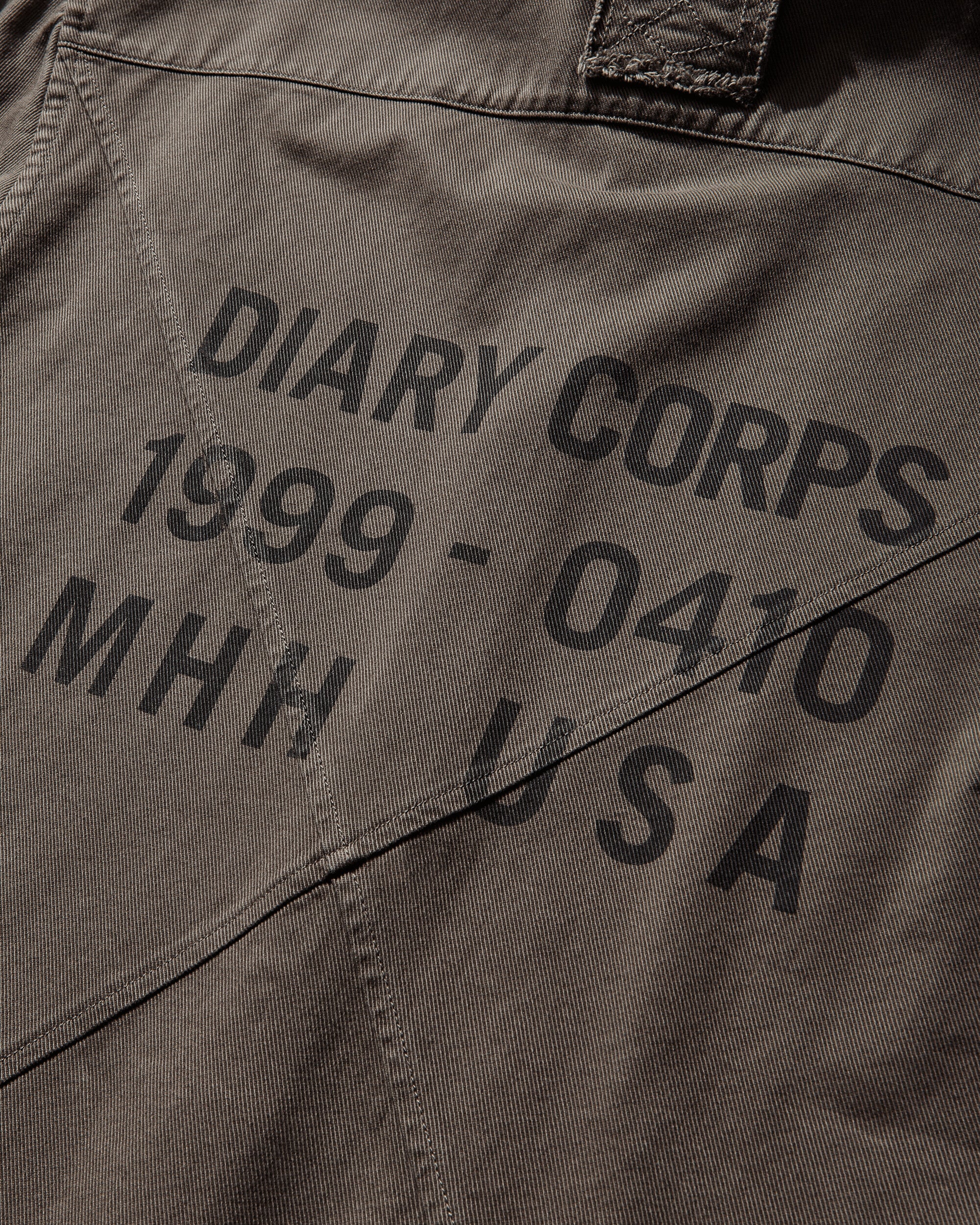 Men's Hooded Shirt Khaki - Image 3