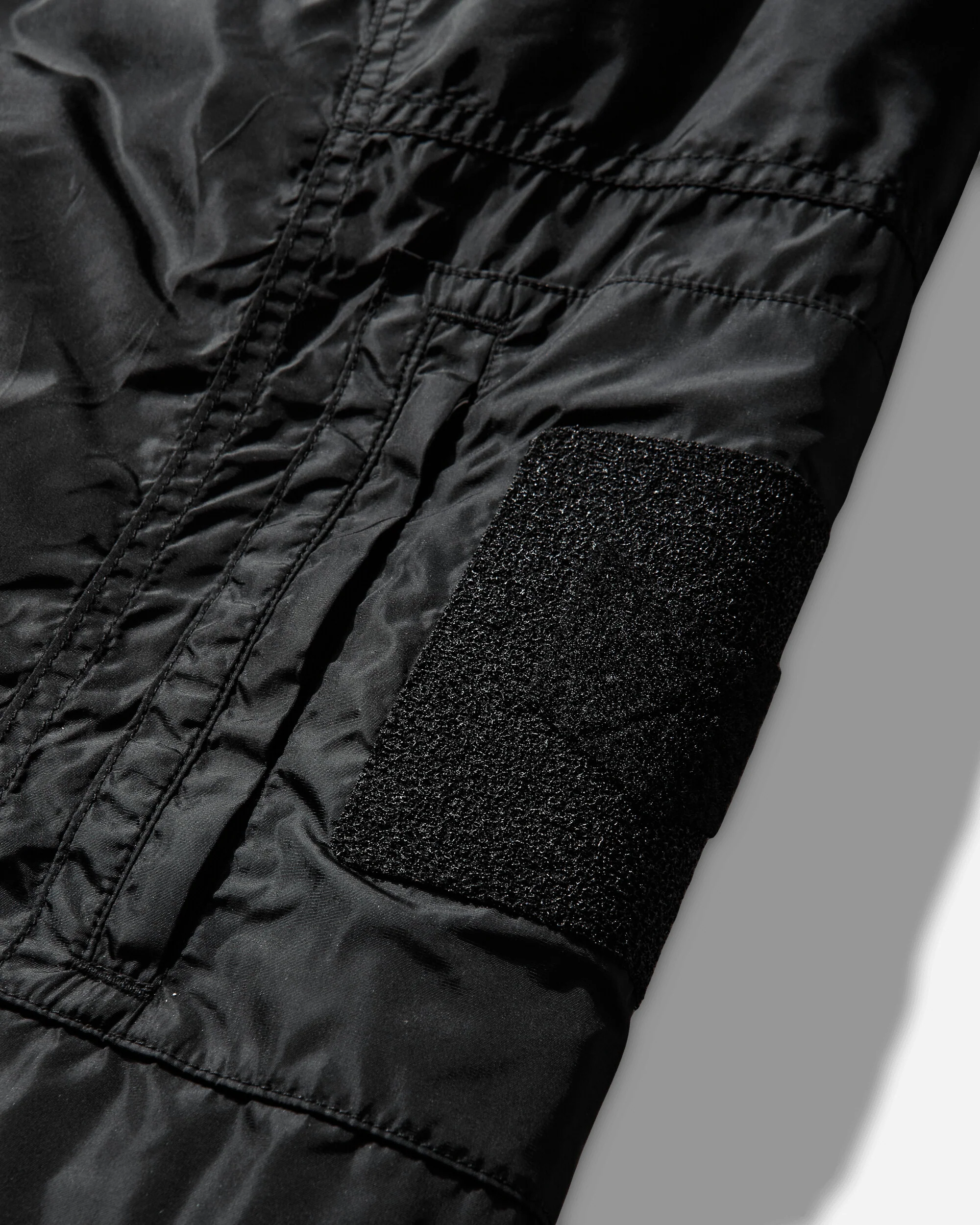 Men's Pillowneck Nylon Jacket Black - Image 5
