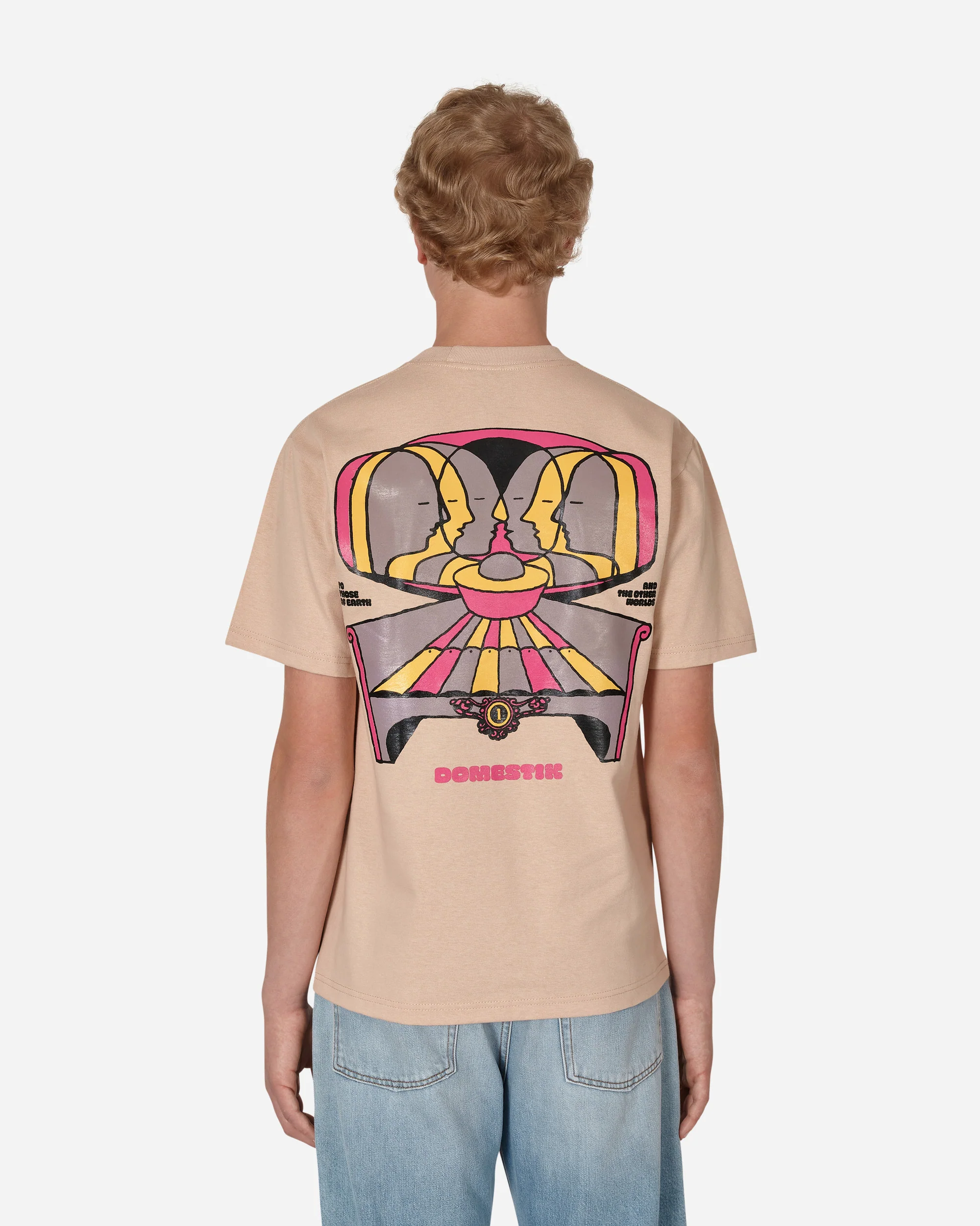Into Other World T-Shirt Beige - Image 3