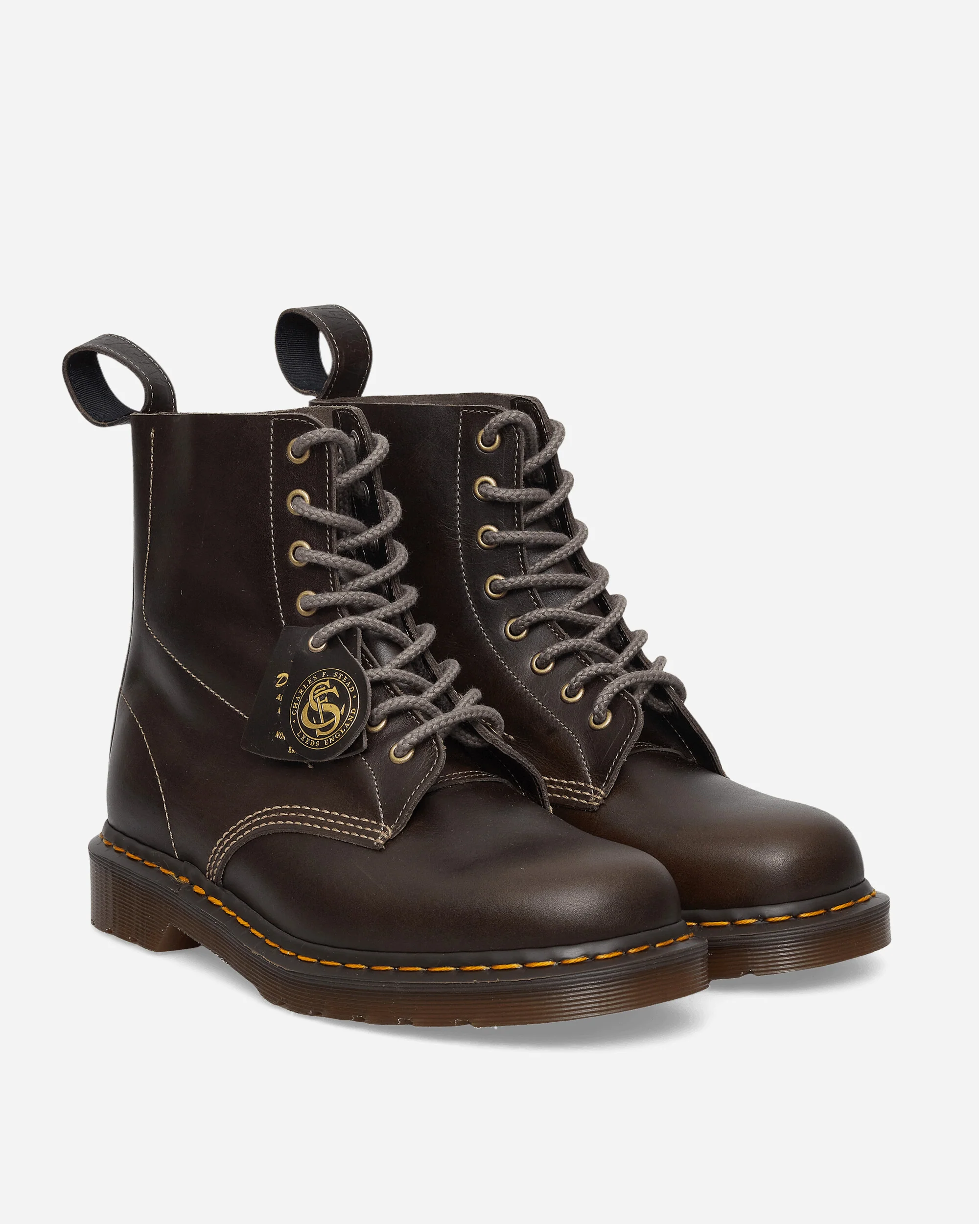 1460 Made in England Classic Boots Sepia Grey - Image 2