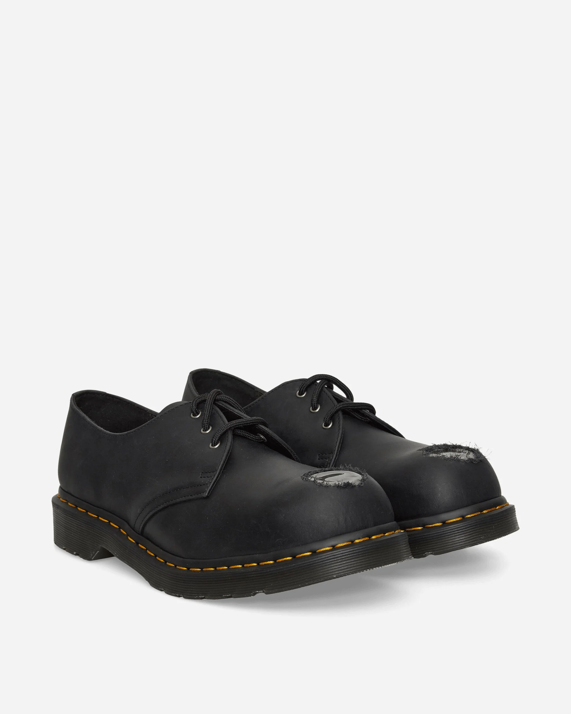 1461 Metal Toe Leather Shoes Black - Image 2