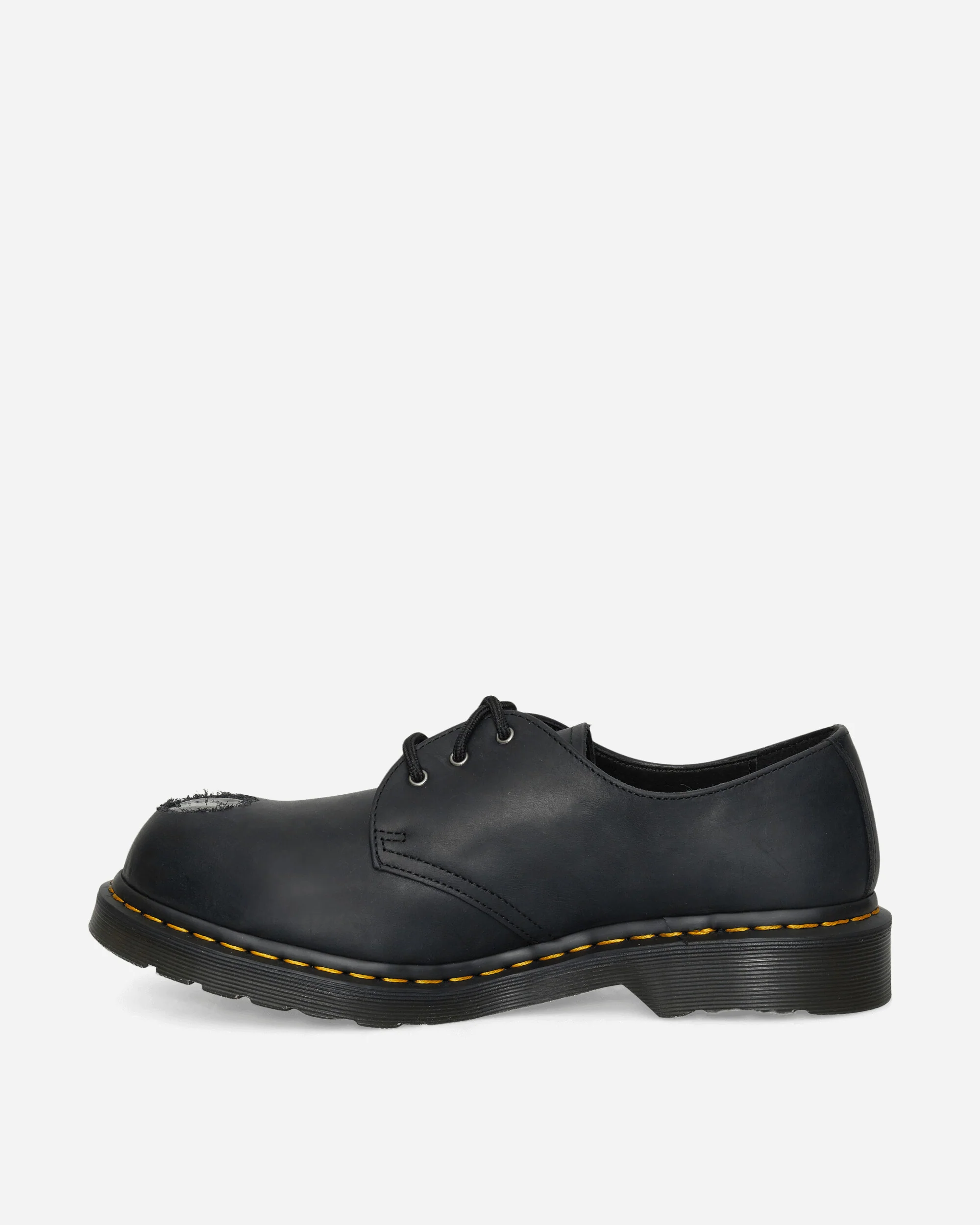 1461 Metal Toe Leather Shoes Black - Image 3