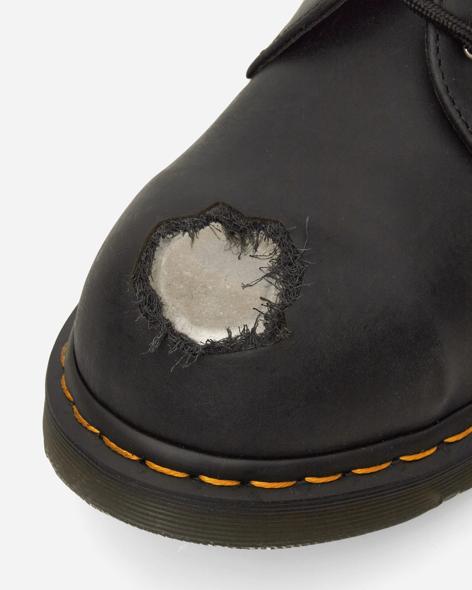 1461 Metal Toe Leather Shoes Black - Image 6