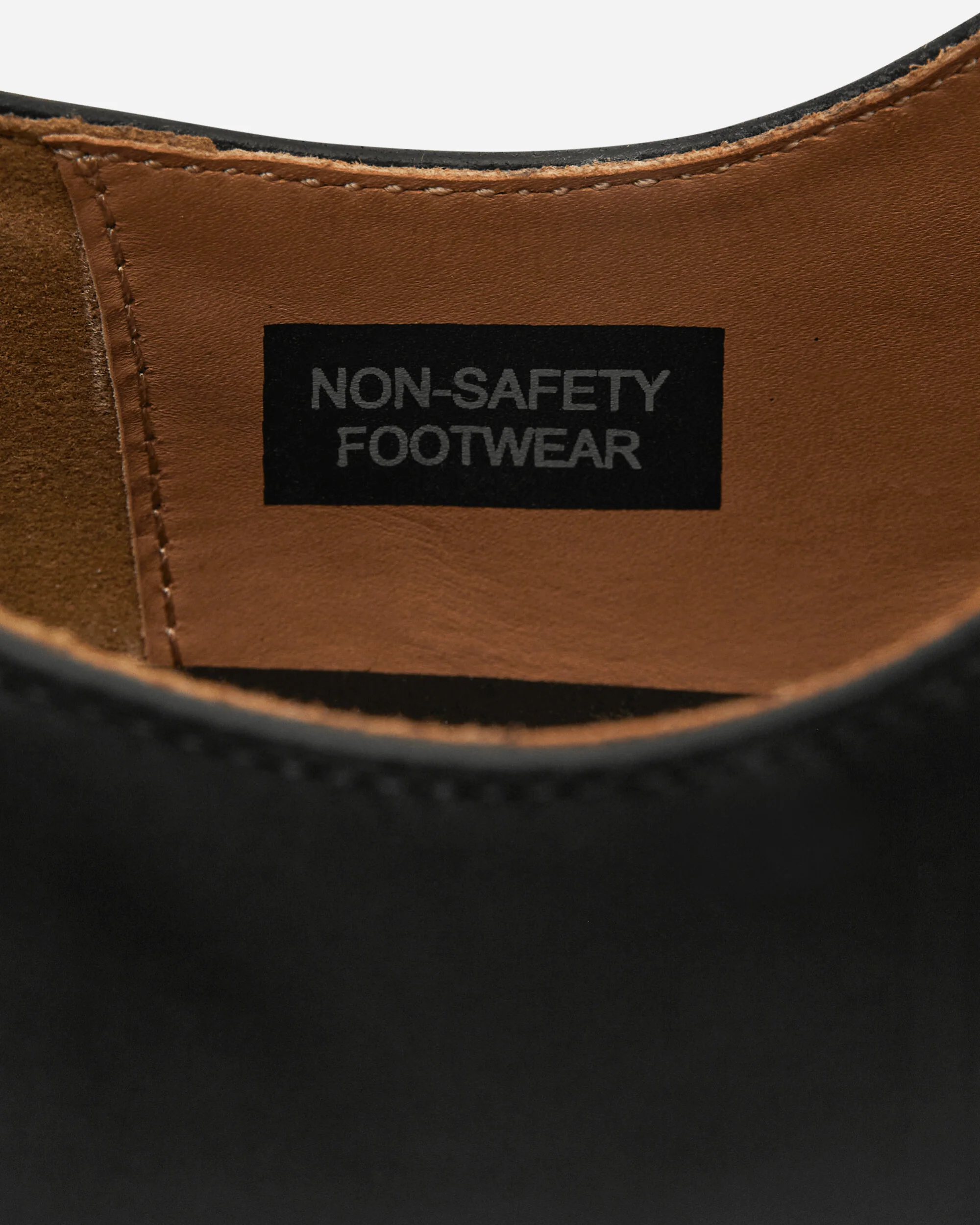 Slam Jam 1461 OUTLIER Steel Toe Shoes Black - Image 10