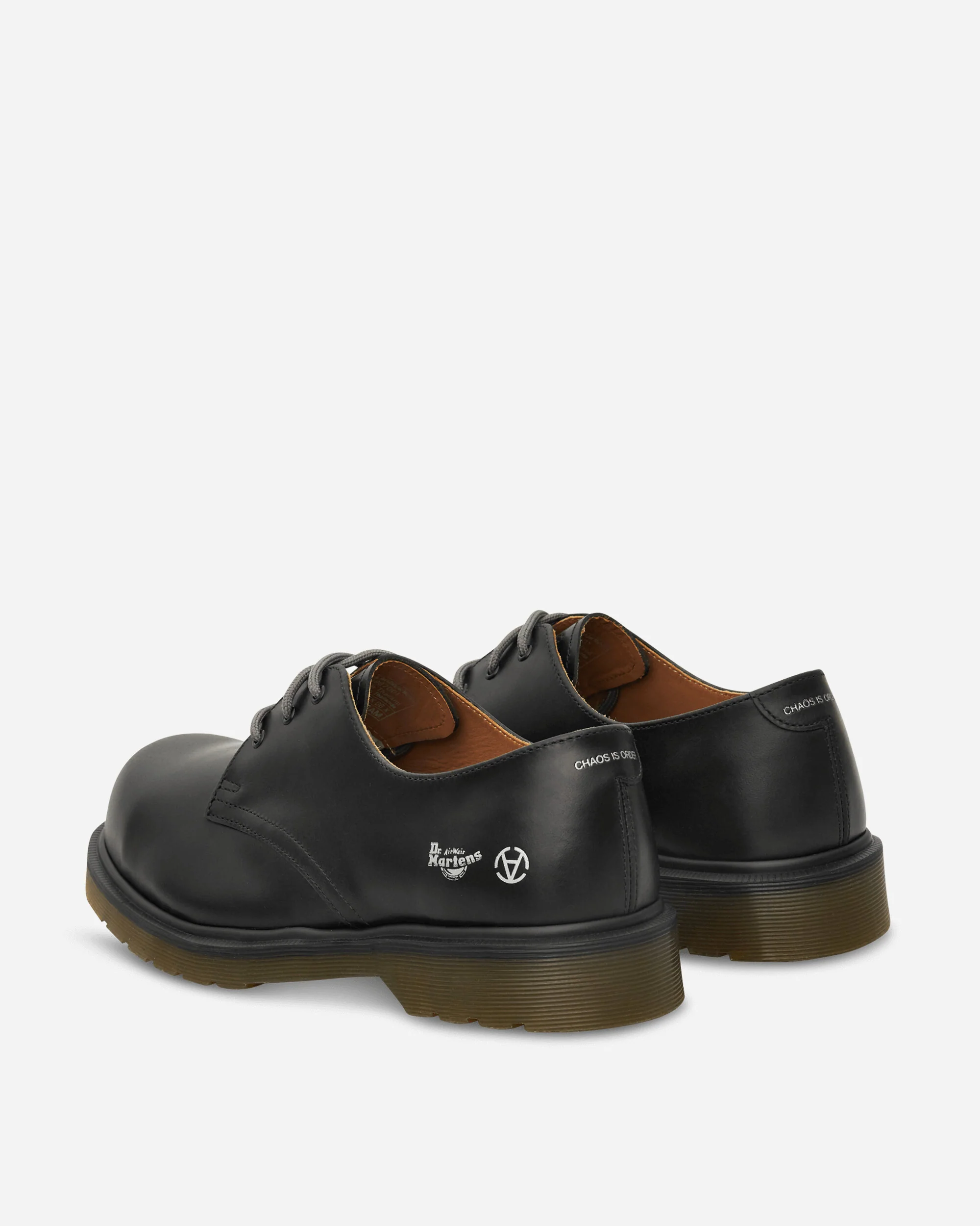 Slam Jam 1461 OUTLIER Steel Toe Shoes Black - Image 4