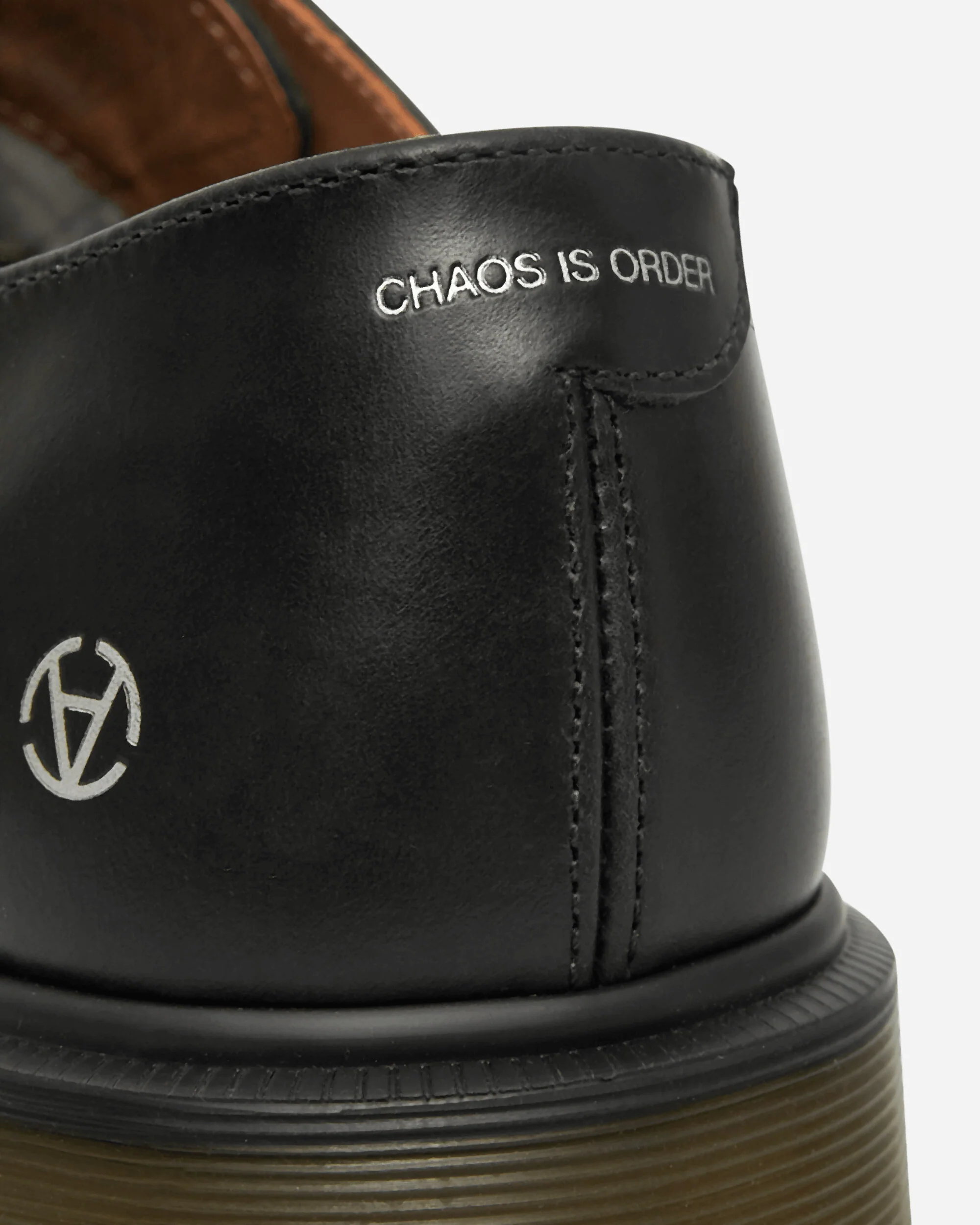 Slam Jam 1461 OUTLIER Steel Toe Shoes Black - Image 6