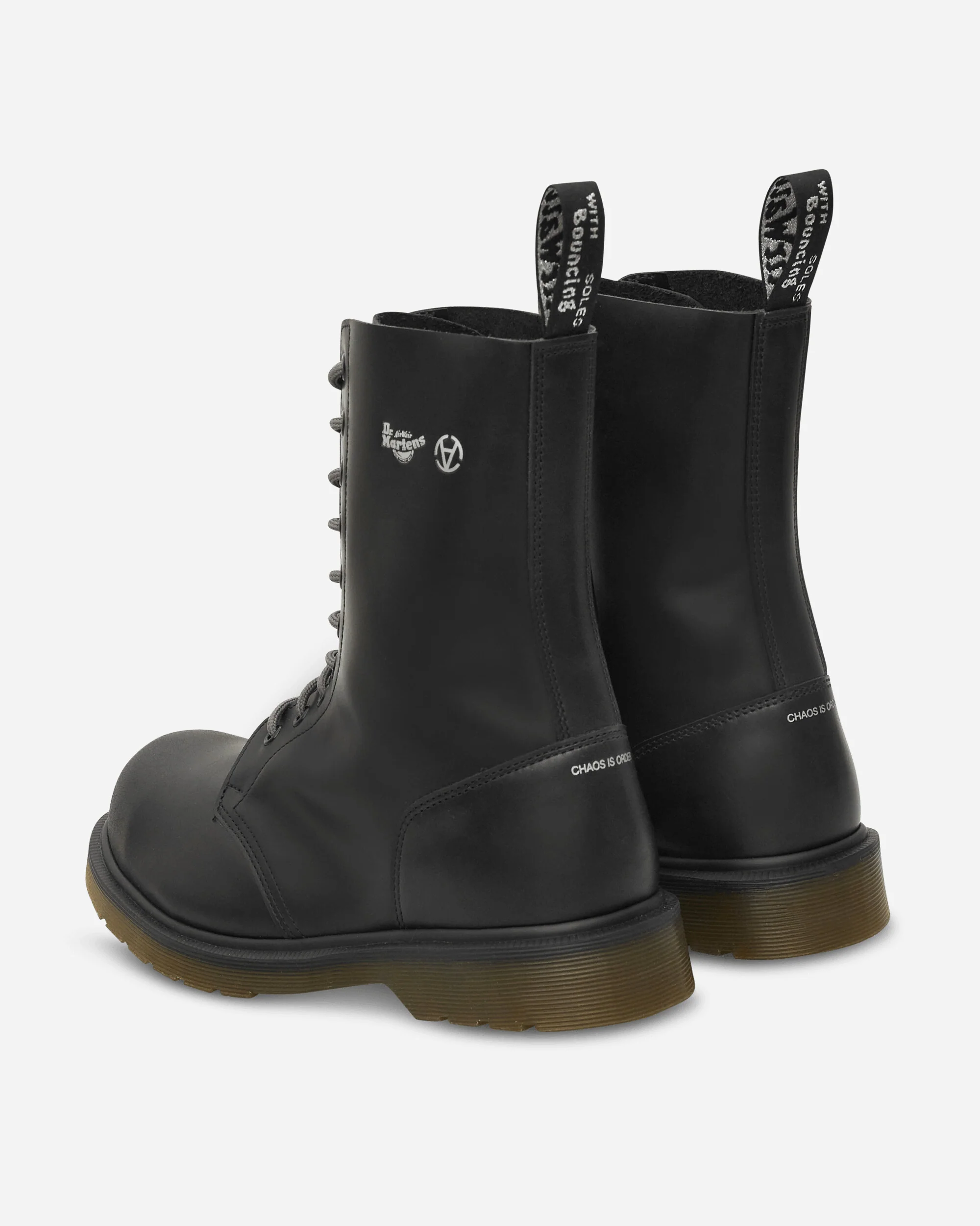 Slam Jam 1490 OUTLIER Steel Toe Boots Black - Image 4