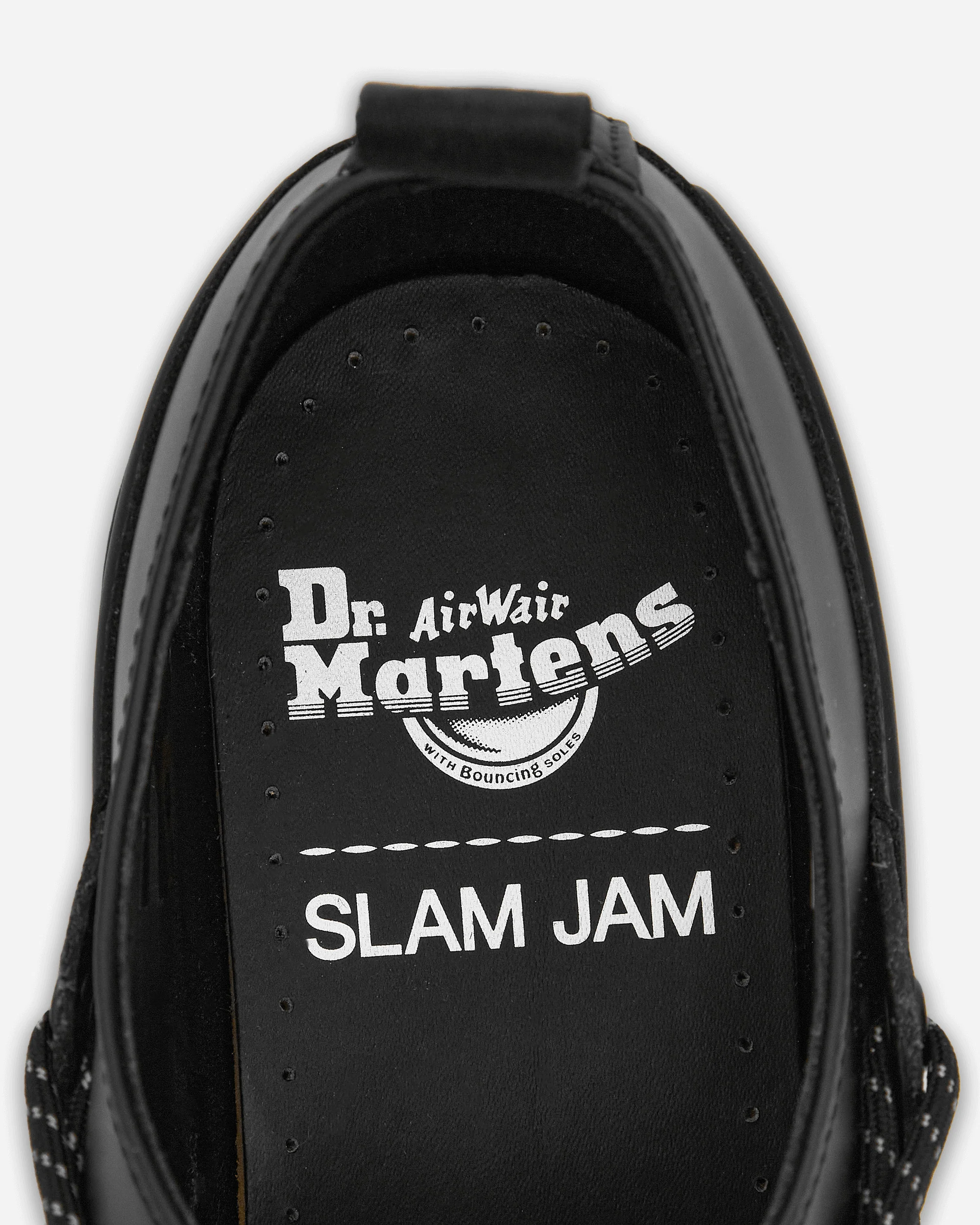Slam Jam 1461 Leather Shoes Black - Image 10