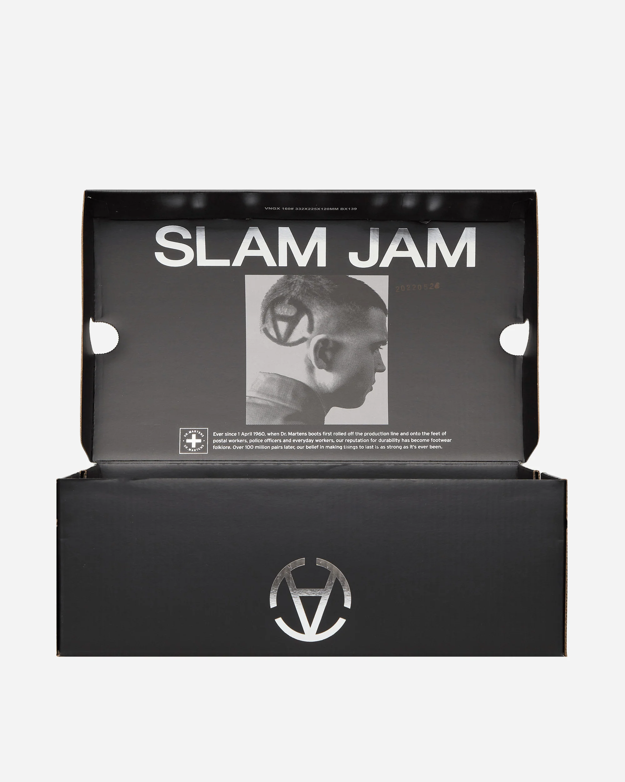 Slam Jam 1461 Leather Shoes Black - Image 7