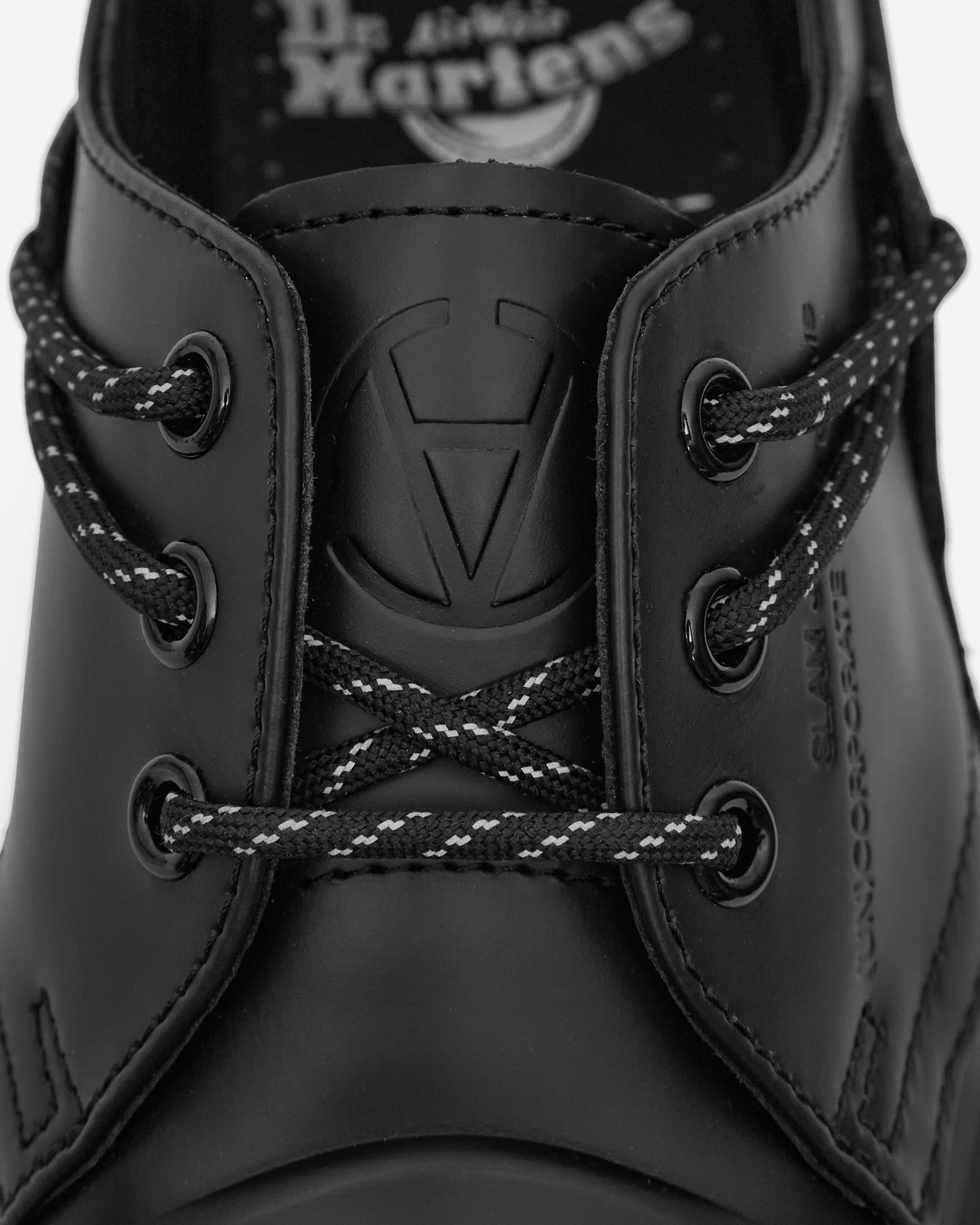 Slam Jam 1461 Leather Shoes Black - Image 8