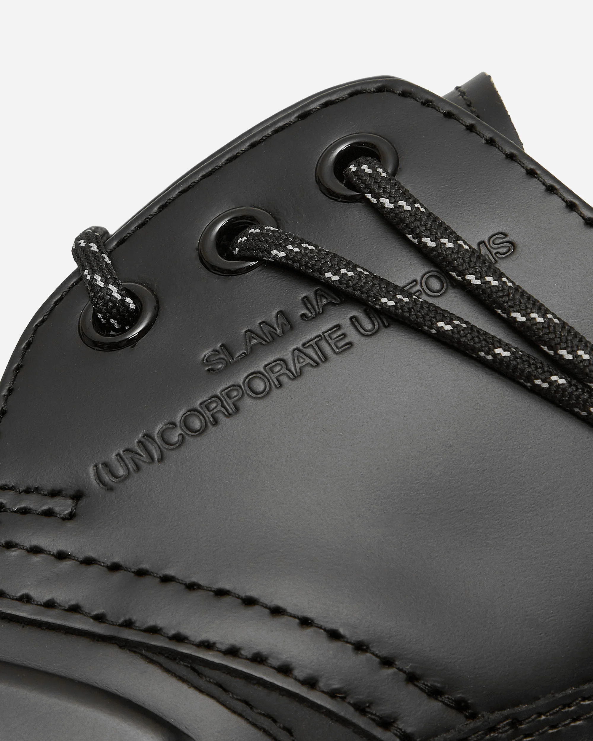 Slam Jam 1461 Leather Shoes Black - Image 9