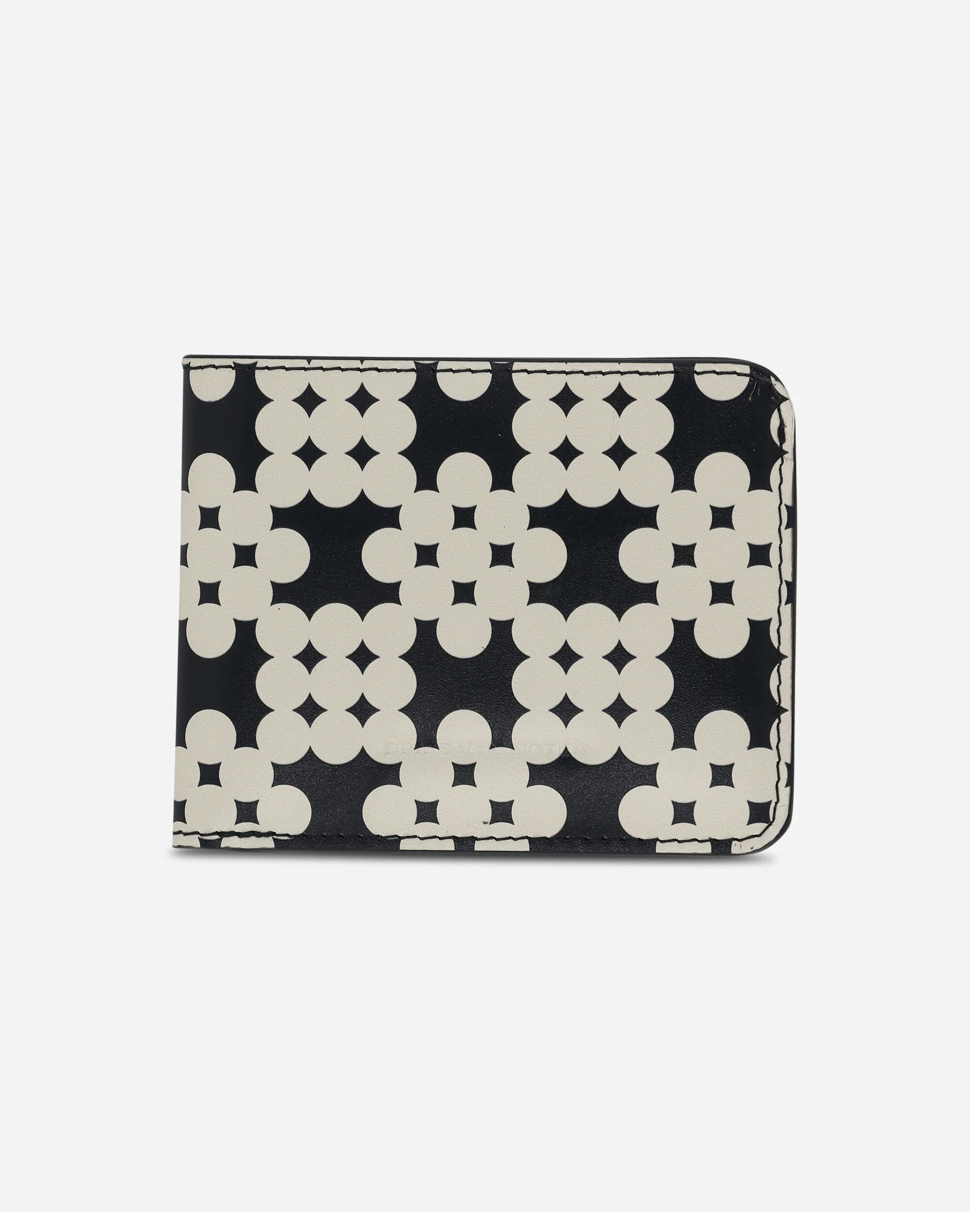 Printed Leather Wallet Ecru - Image 2