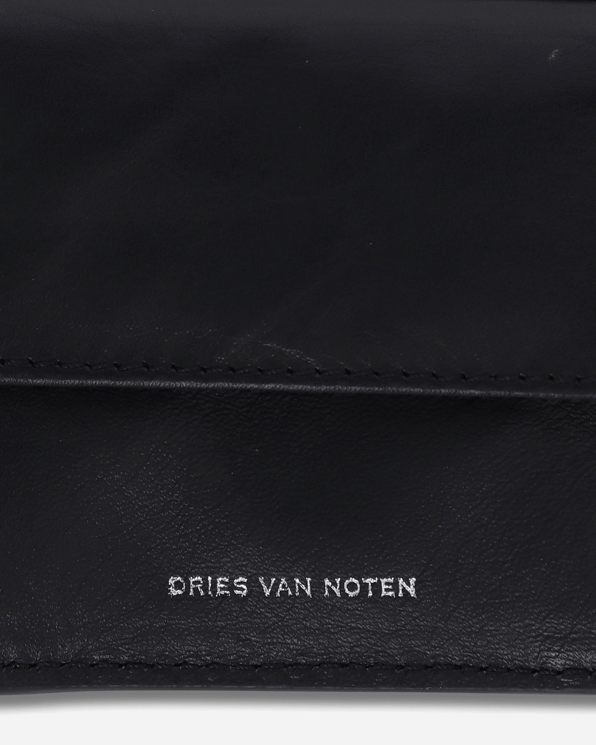 Printed Leather Wallet Ecru - Image 6