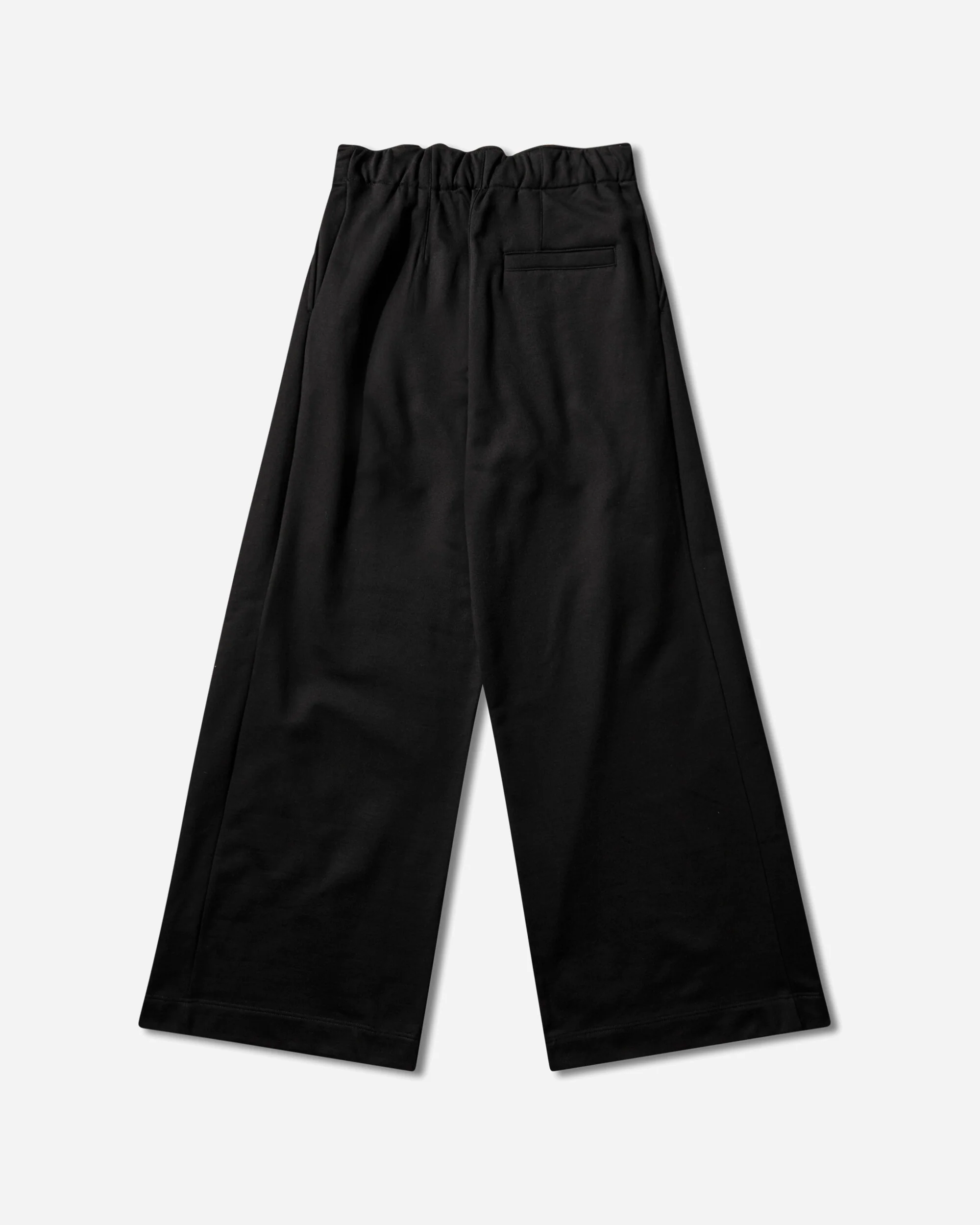 Men's Pleated Sweatpants Black - Image 2