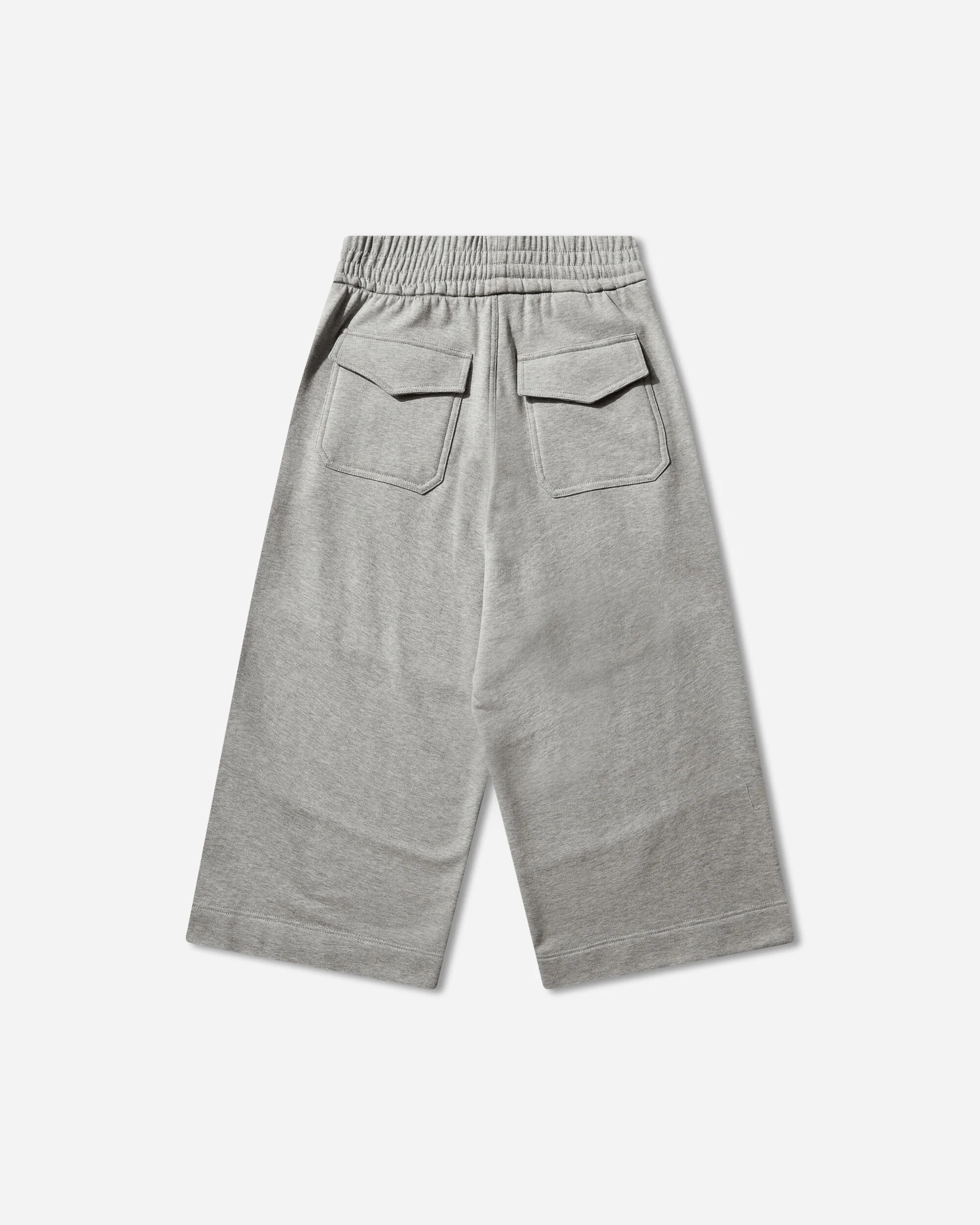Men's Loose Cotton Shorts Grey Melange - Image 2