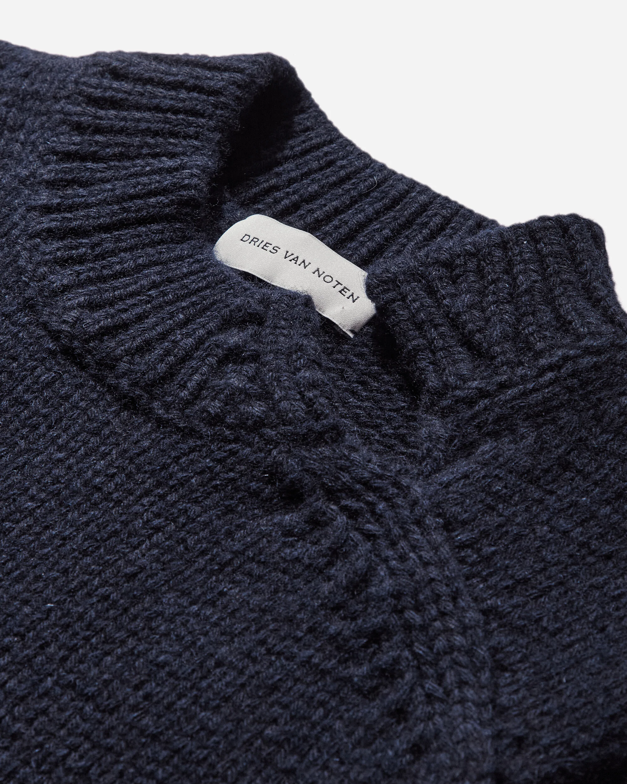 Men's Sleeveless Sweater Navy - Image 3