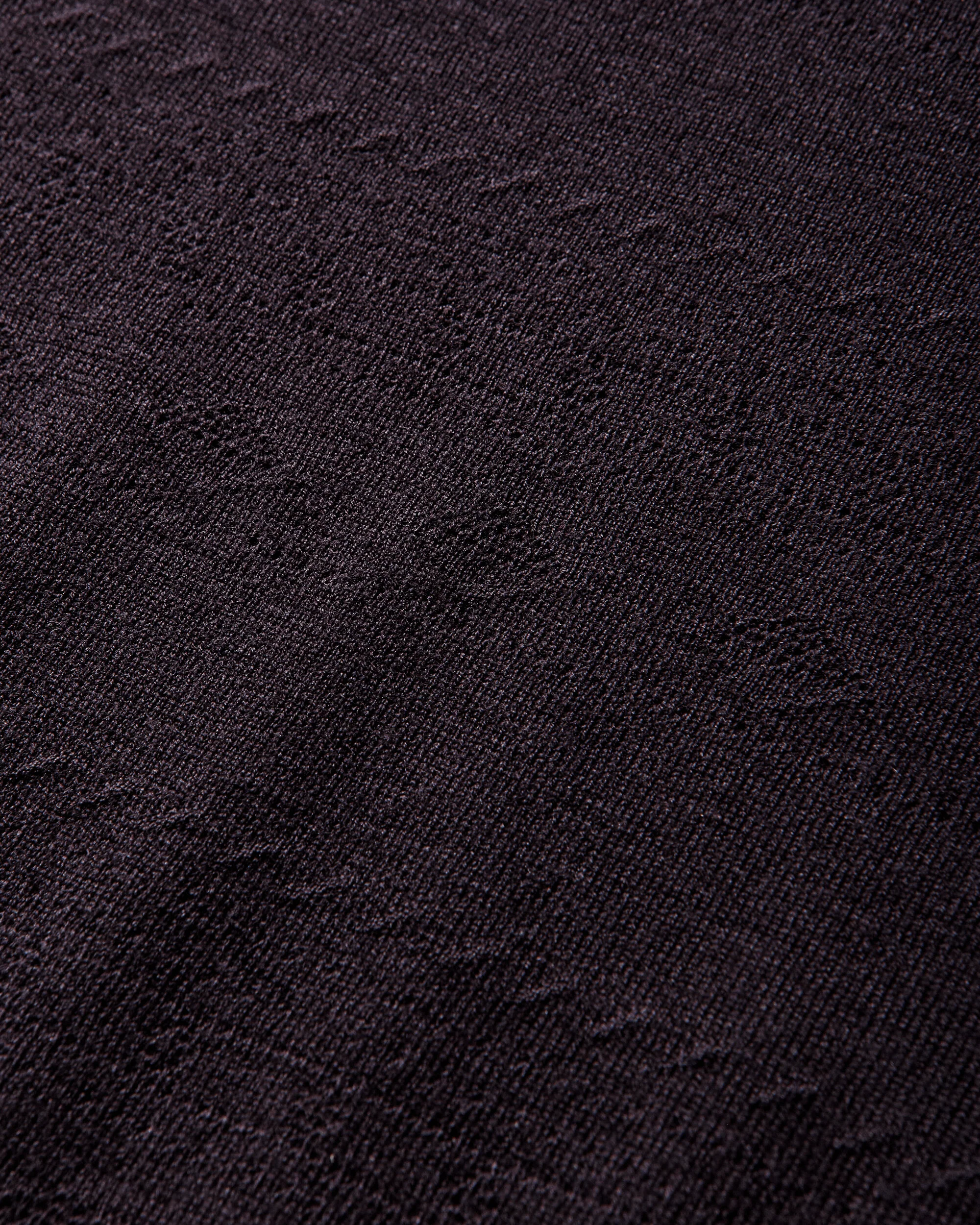Men's Merino Wool Polo Shirt Dark Purple - Image 4