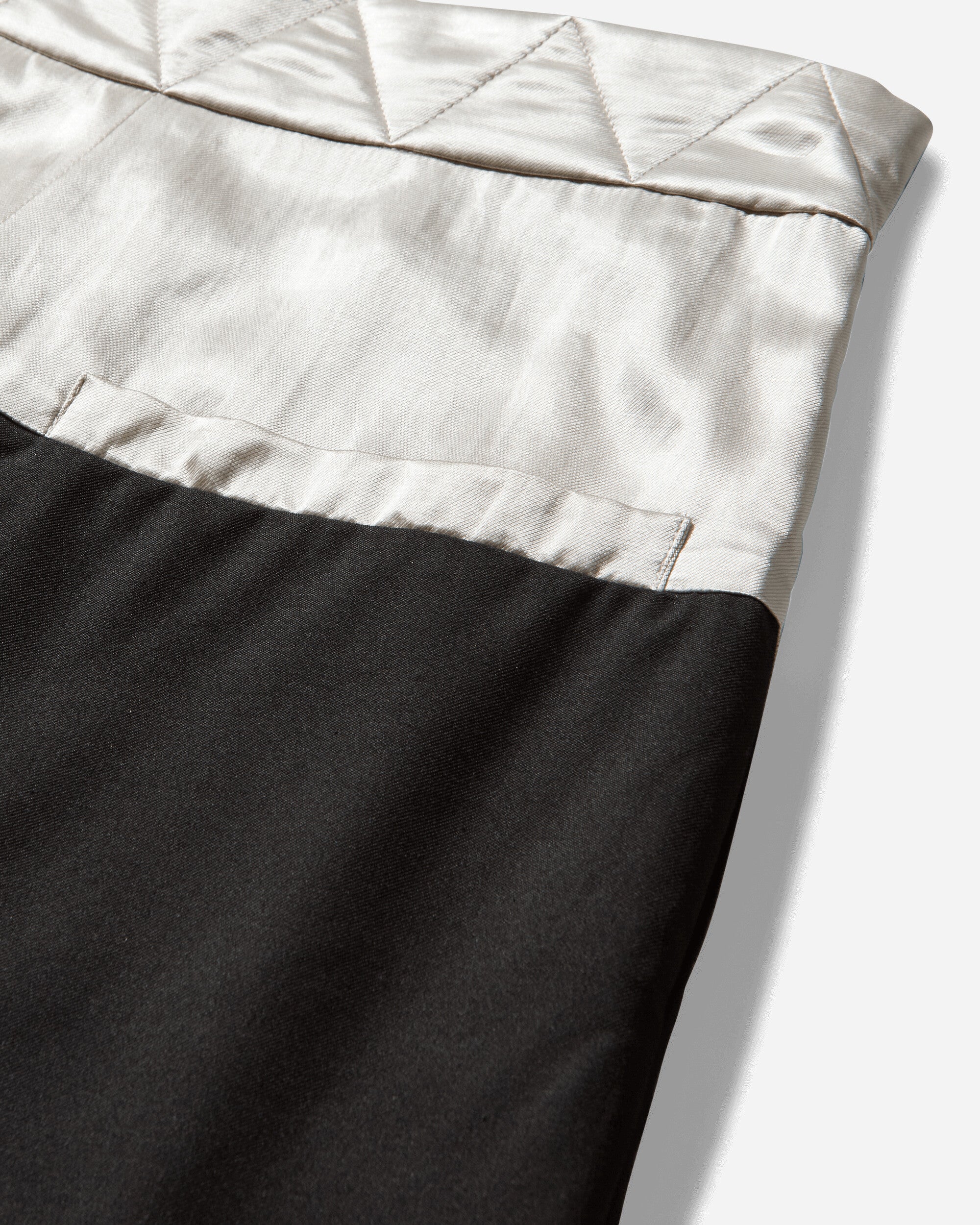 Men's Contrast Waist Pants Black - Image 3