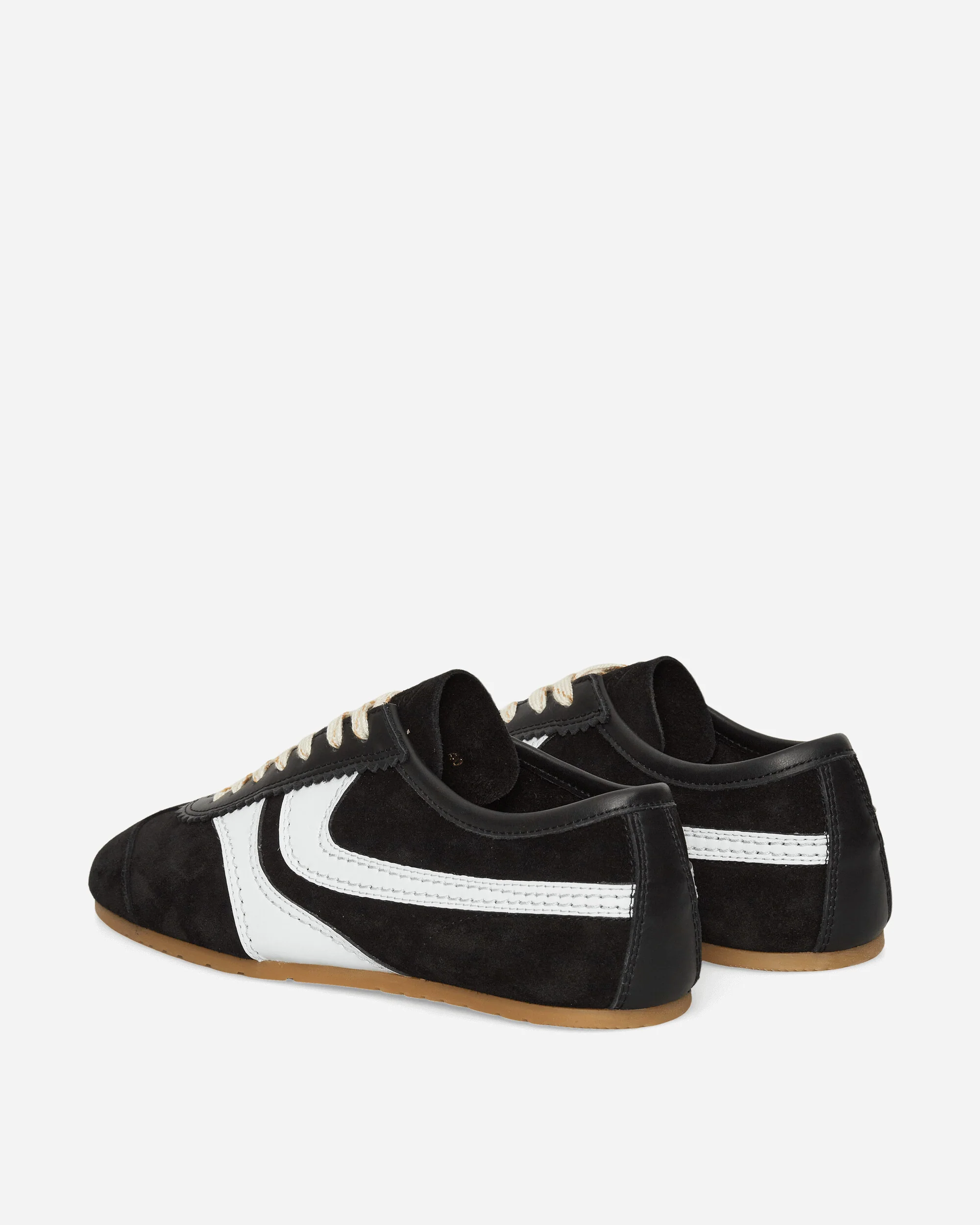 Suede Sneakers Black - Image 4