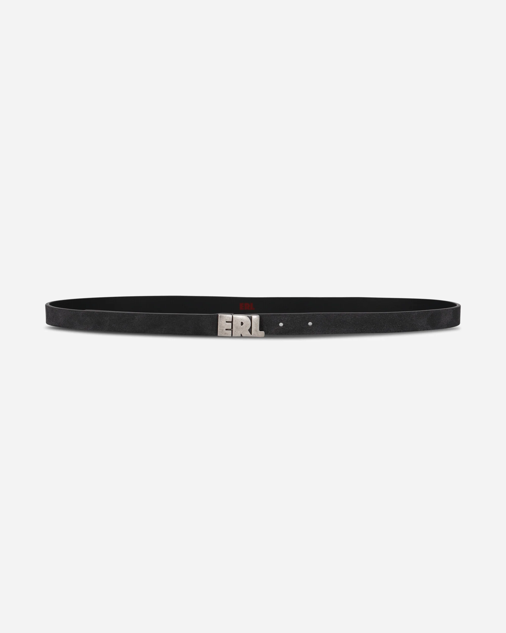 Suede Skinny Belt Black - Image 2