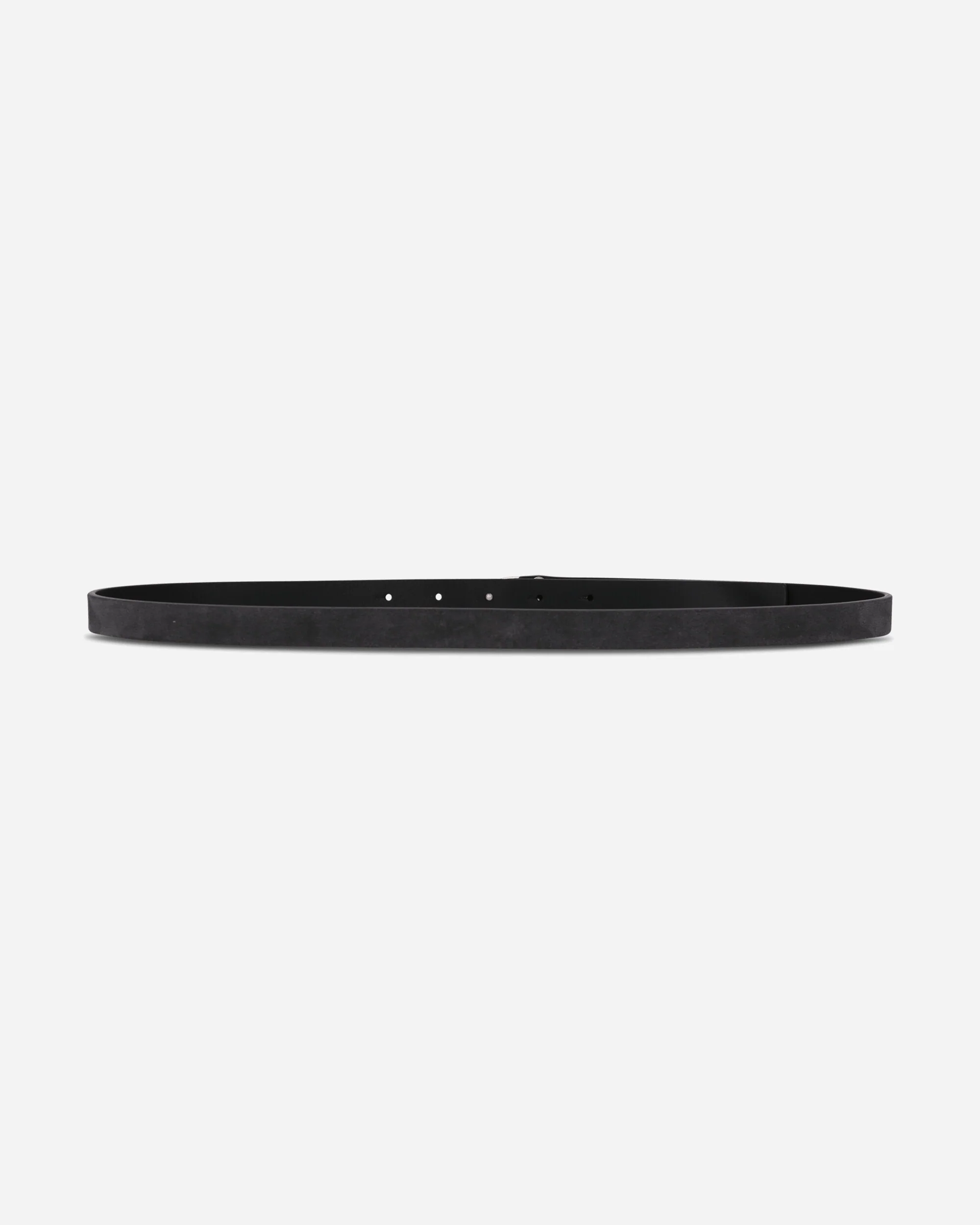 Suede Skinny Belt Black - Image 3