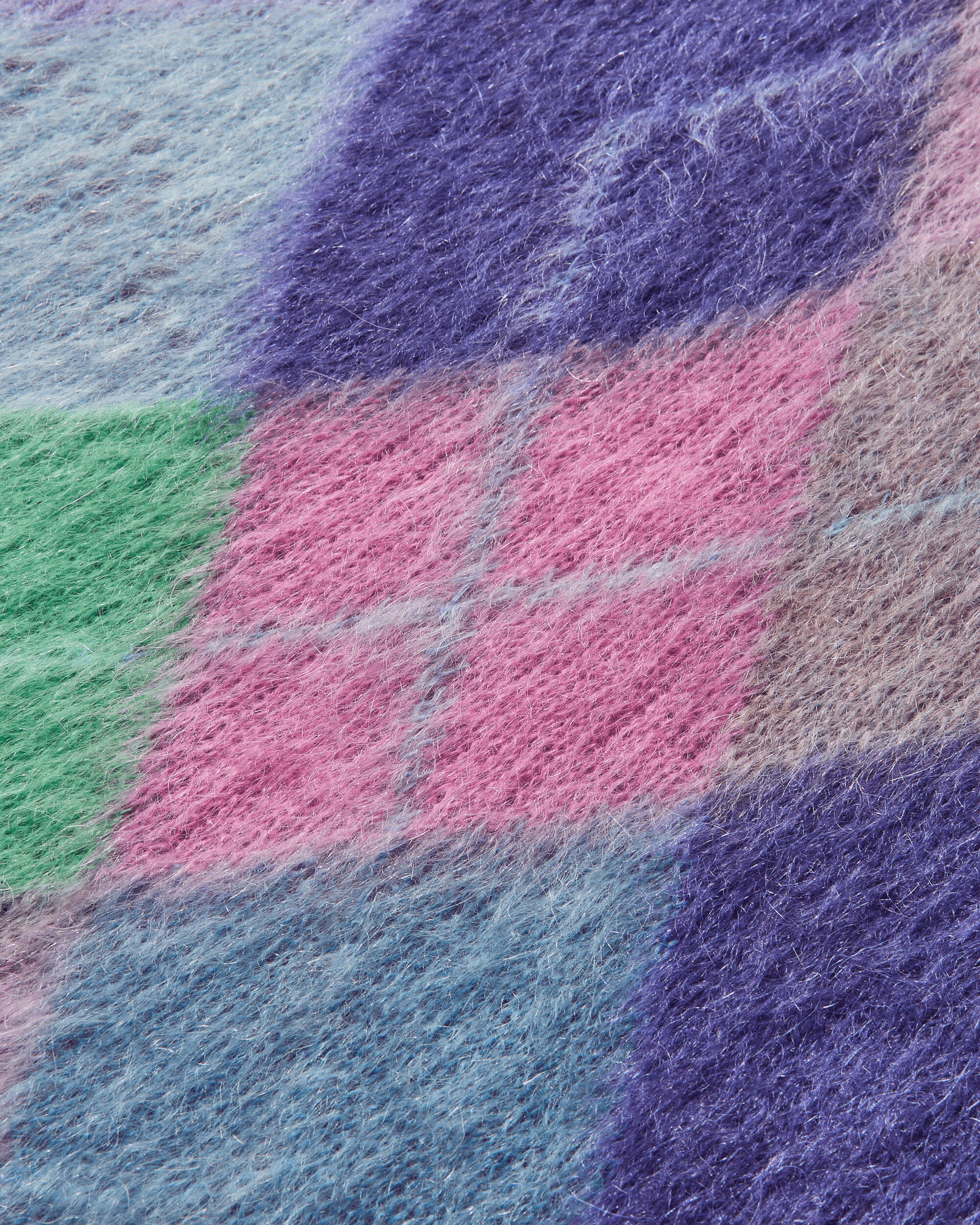 Argyle Mohair Vest Multicolor - Image 4