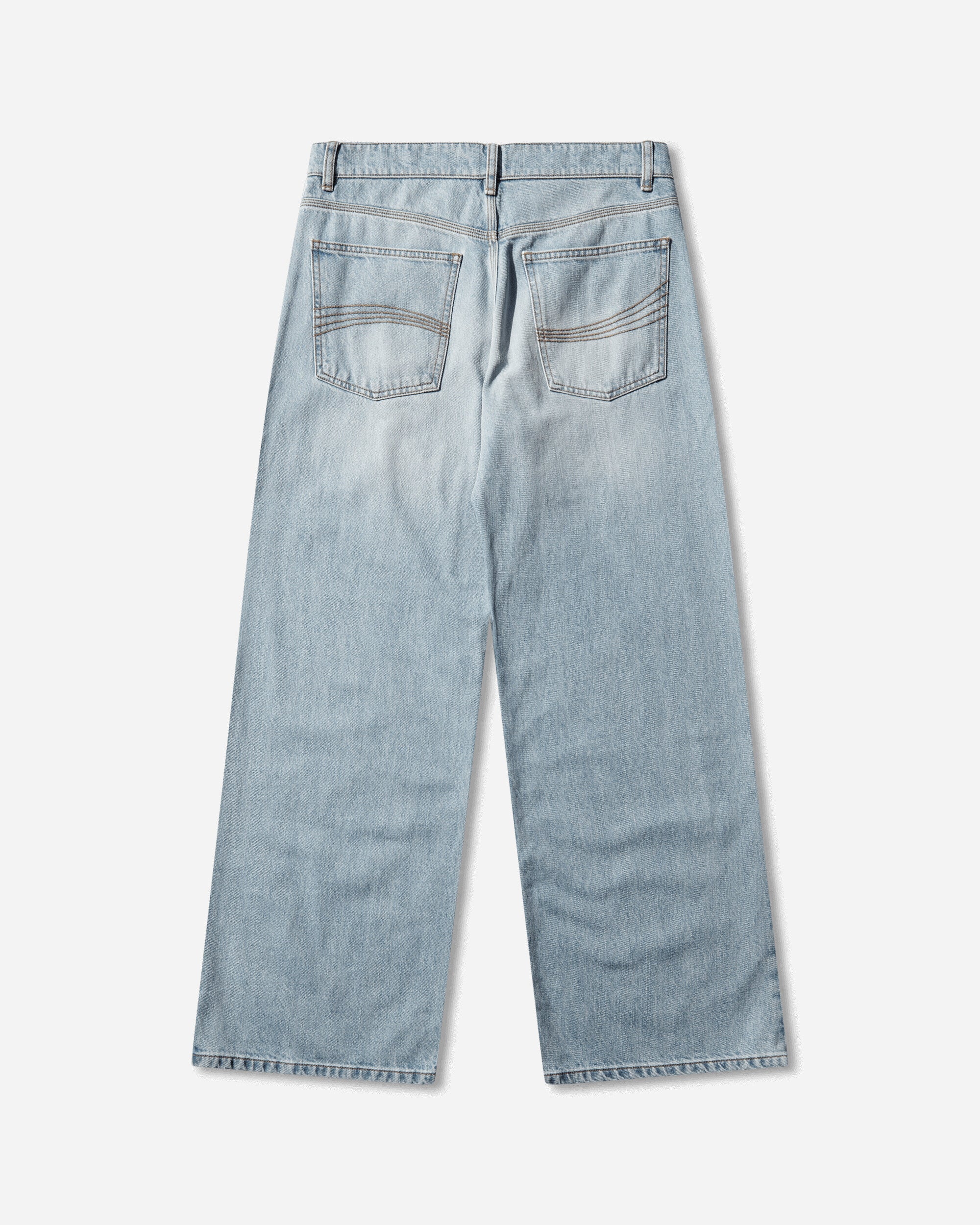 Men's Relaxed Denim Jeans Blue - Image 2