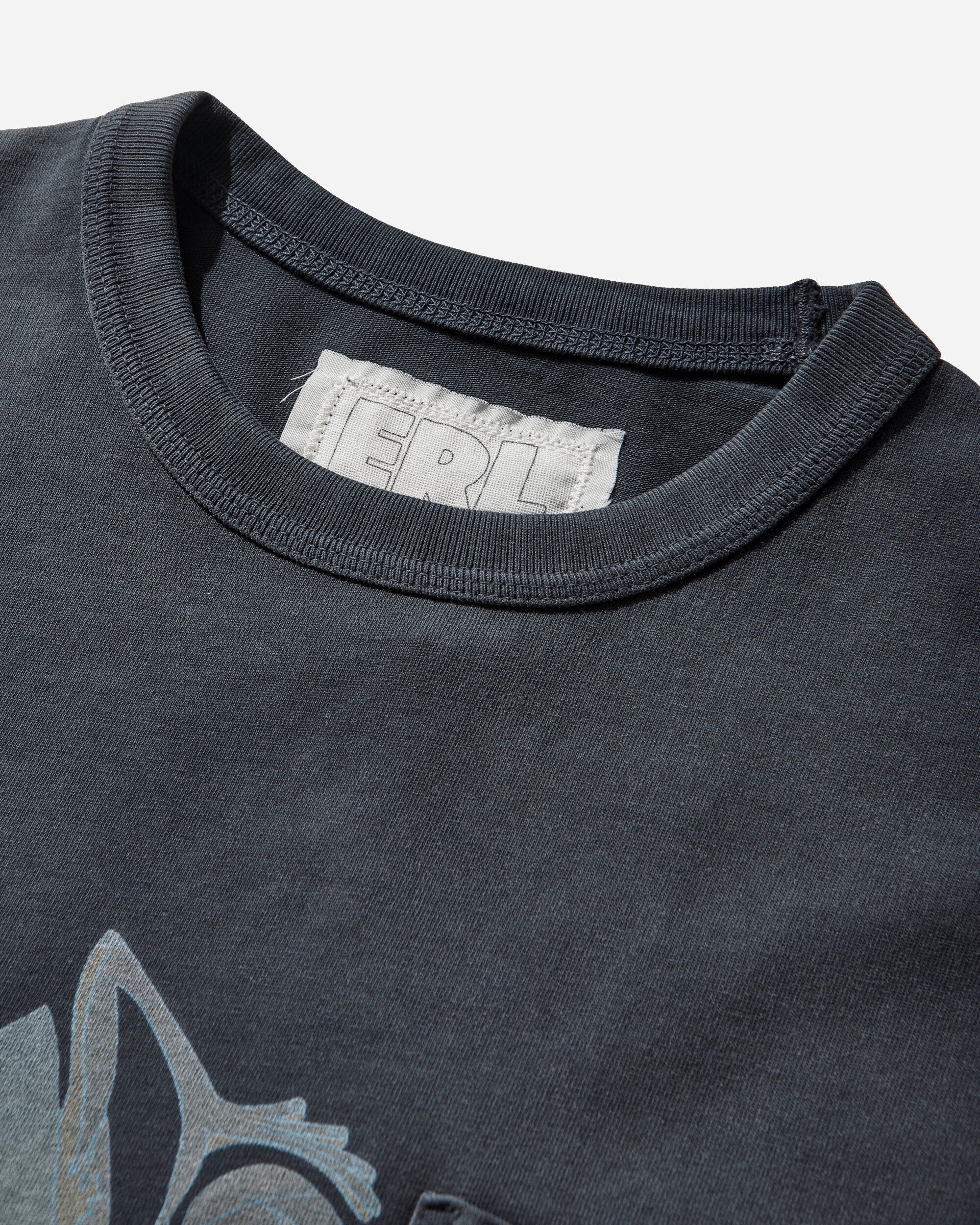 Men's Puke T-Shirt Blue - Image 4