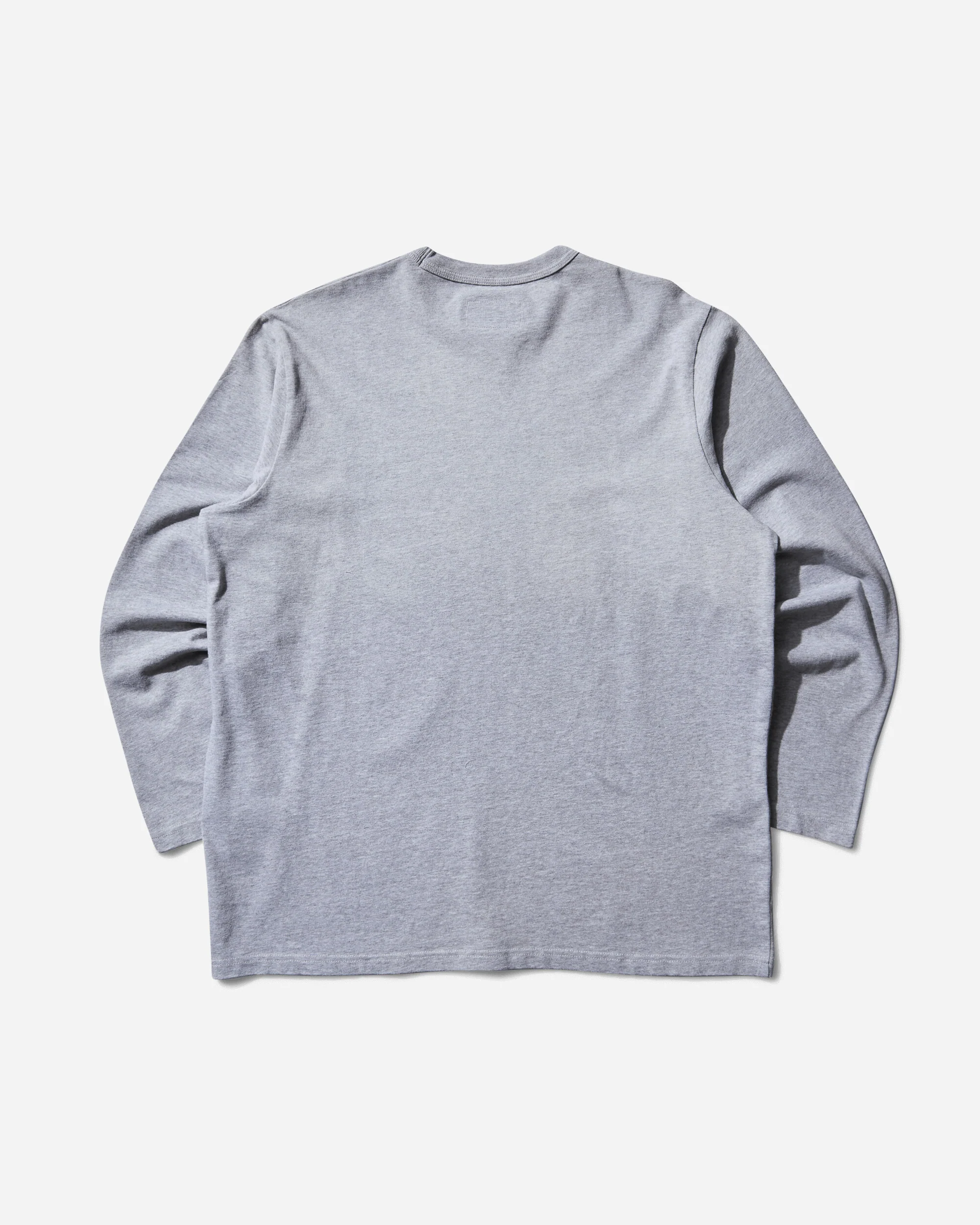 Men's Venice Longsleeve T-Shirt Grey - Image 2
