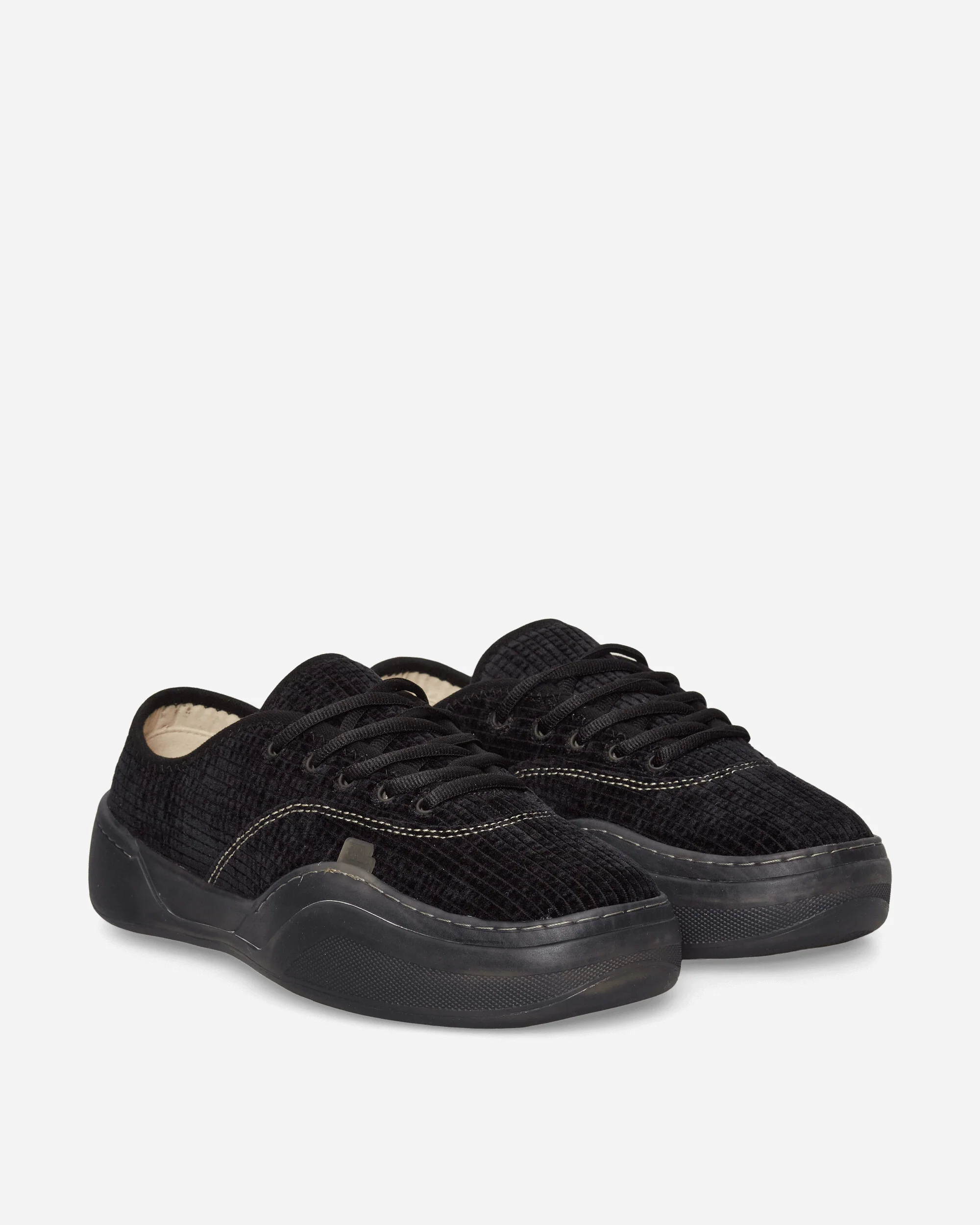 Corduroy Coupe Sneakers Dark Black - Image 2