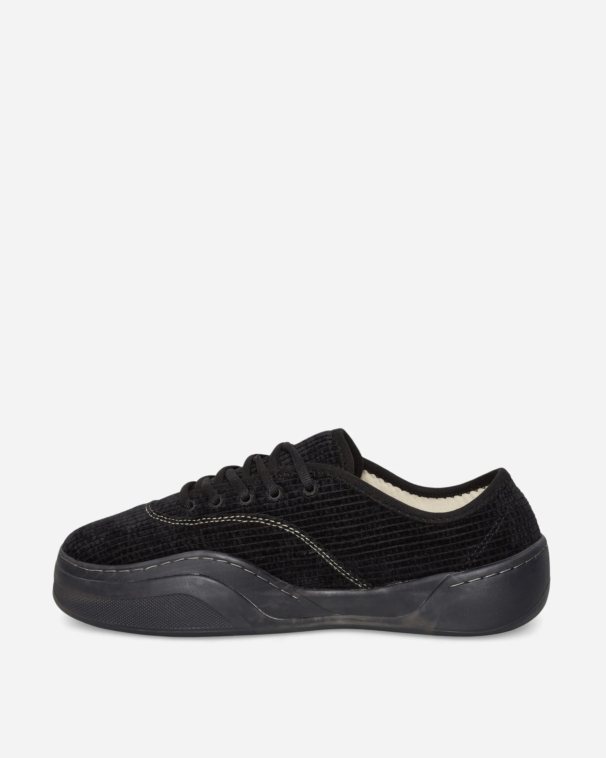 Corduroy Coupe Sneakers Dark Black - Image 3