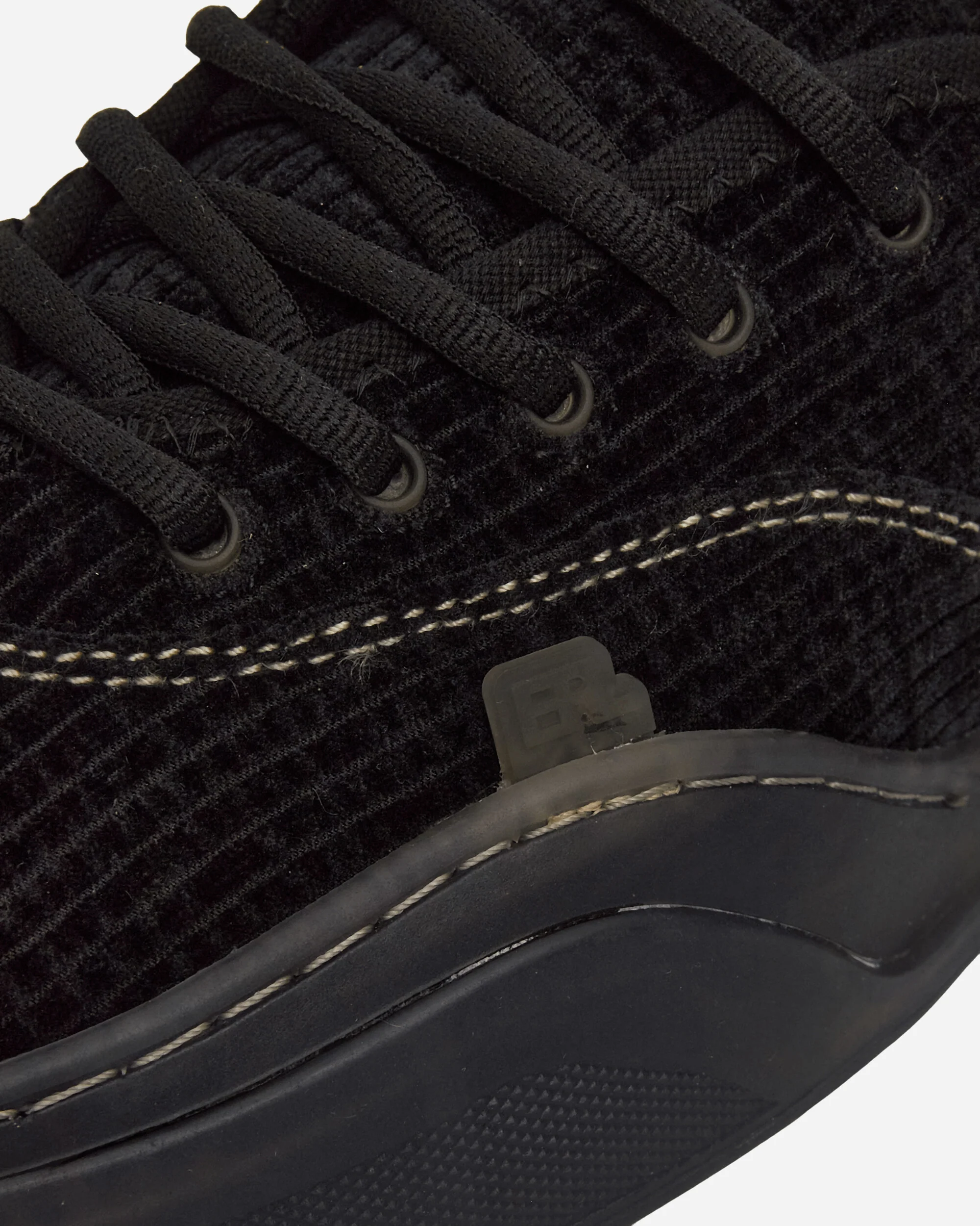 Corduroy Coupe Sneakers Dark Black - Image 6