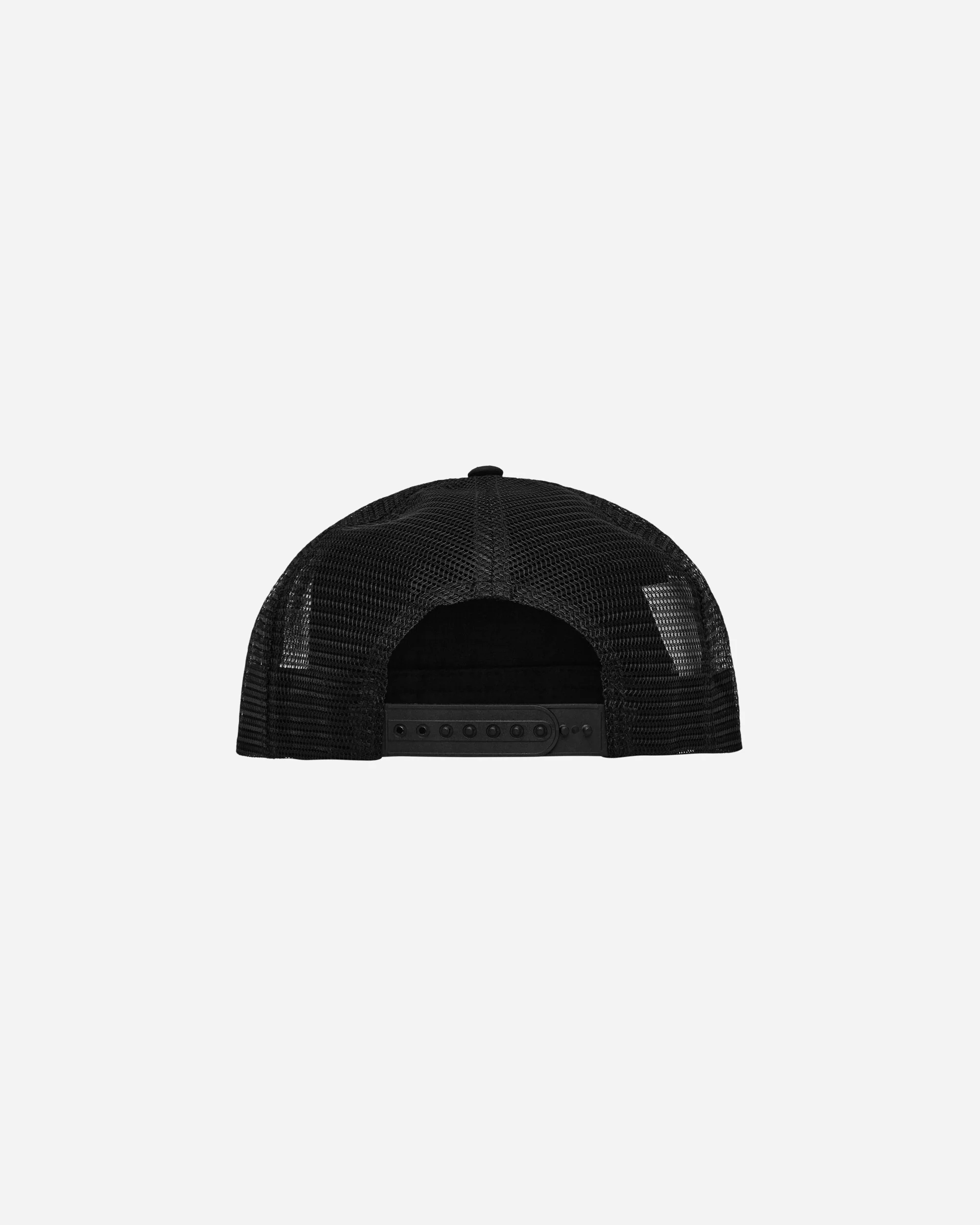 Three Sprial Trucker Hat Black - Image 4
